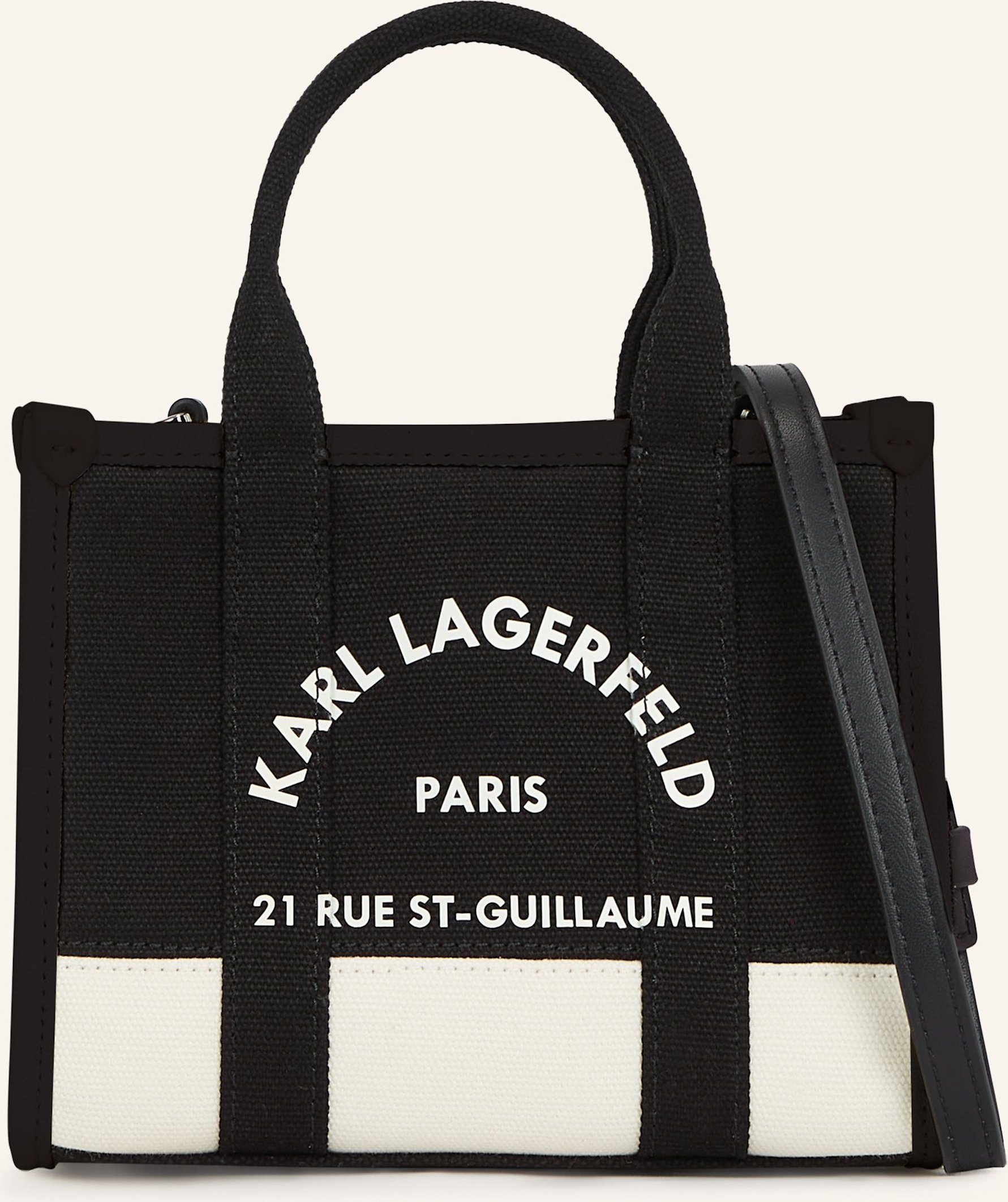 Karl Lagerfeld Shopper schwarz