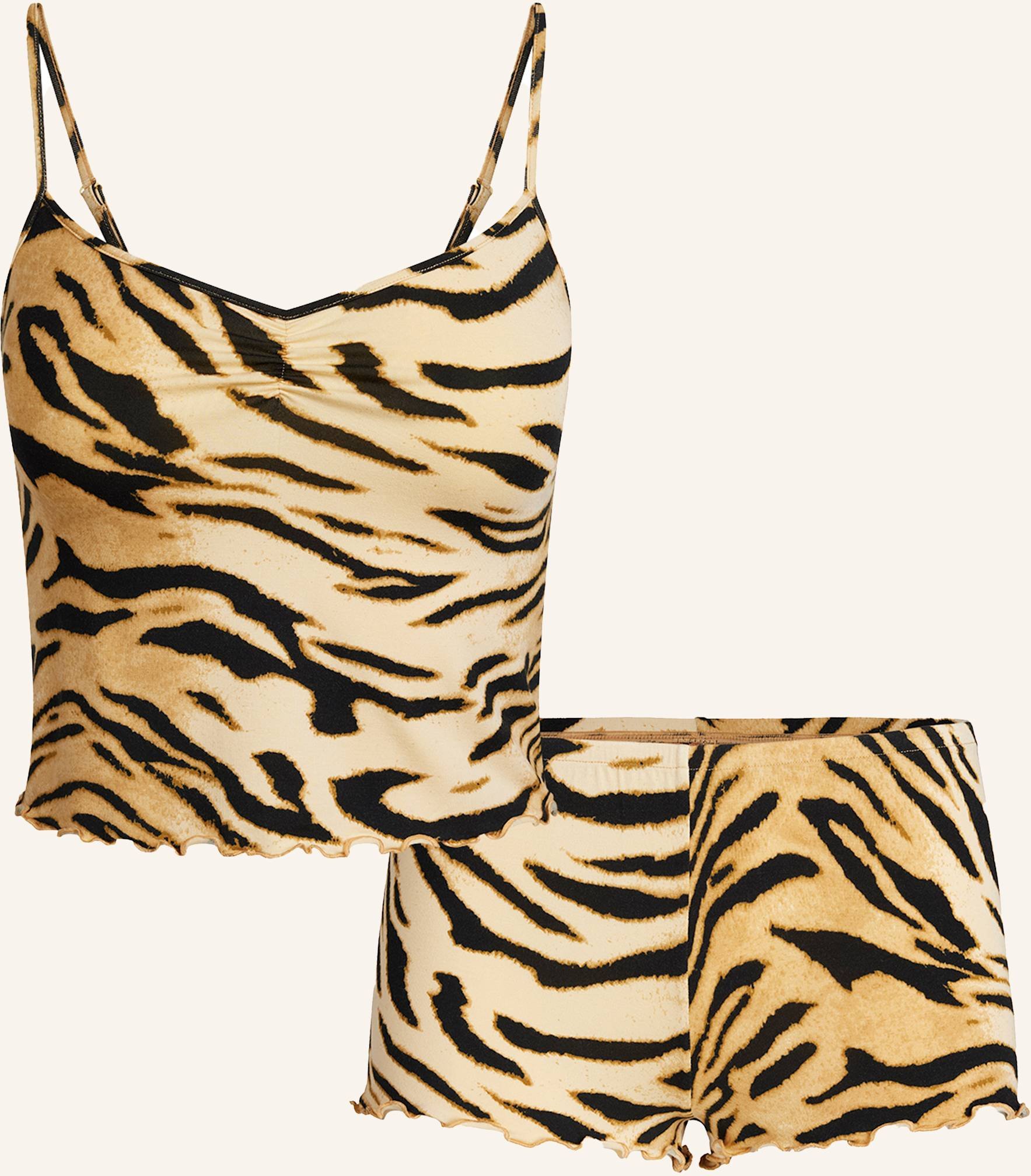 Skims Shorty-Schlafanzug Skim Sleep braun