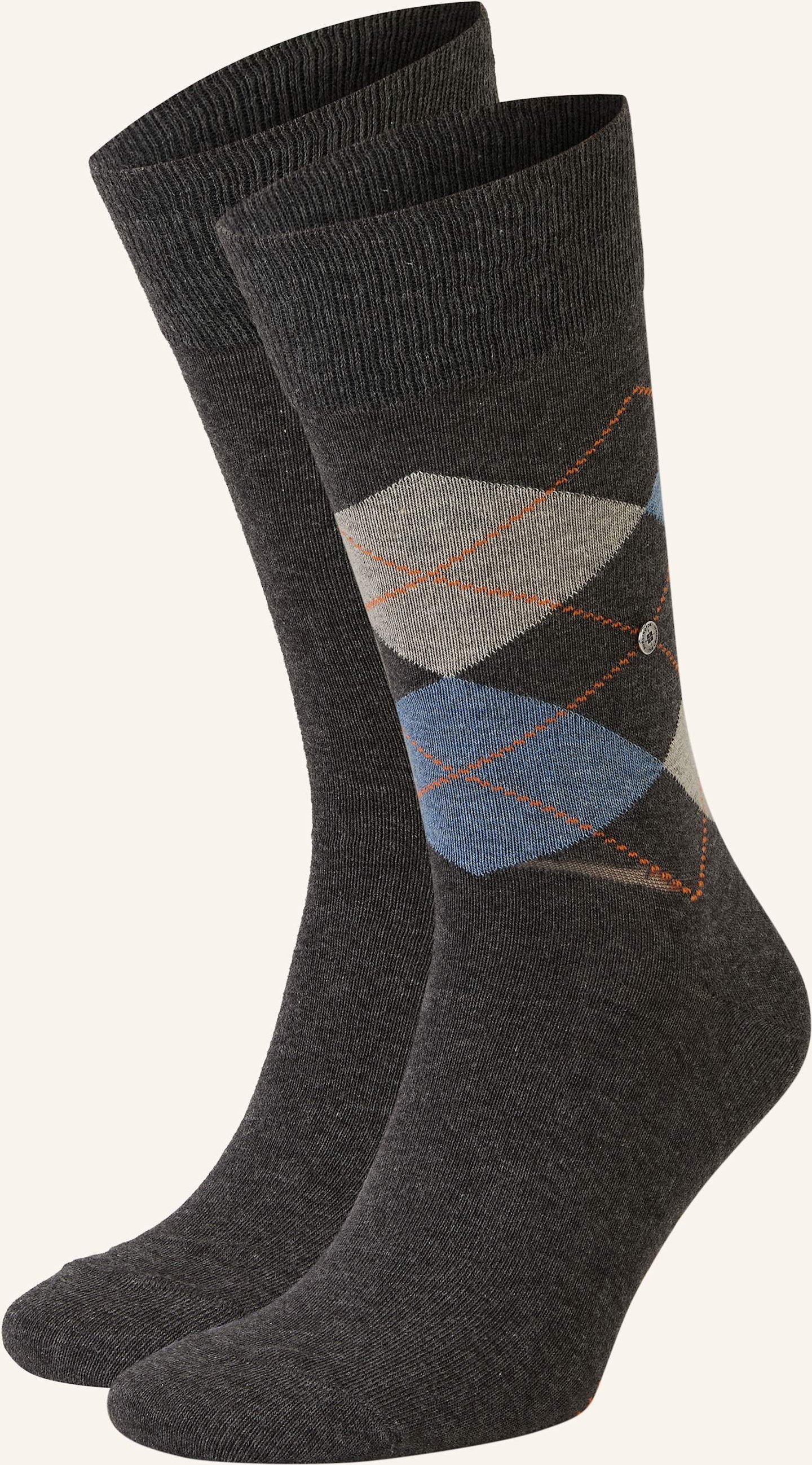 Thumbnail - Burlington 2er-Pack Socken Everyday X-Mas schwarz