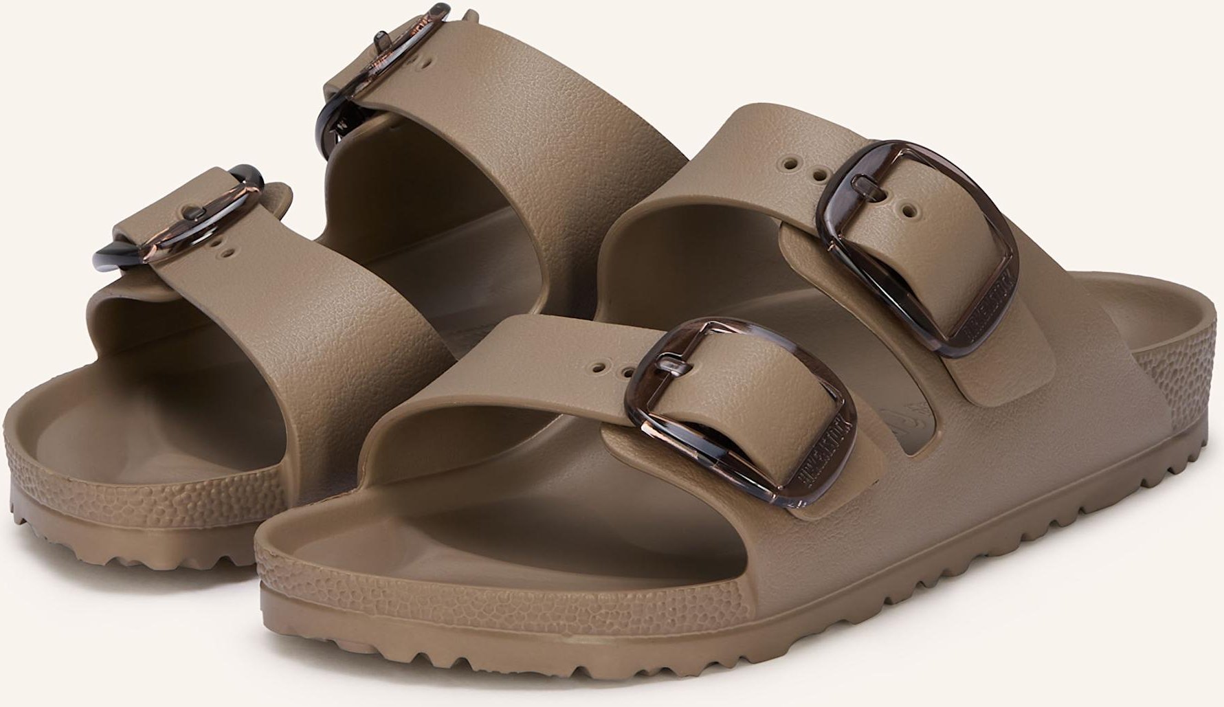 Thumbnail - Birkenstock Pantoletten Arizona Big Buckle Eva beige