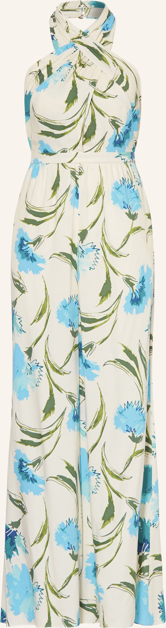 Diane Von Furstenberg Jumpsuit Cort blau