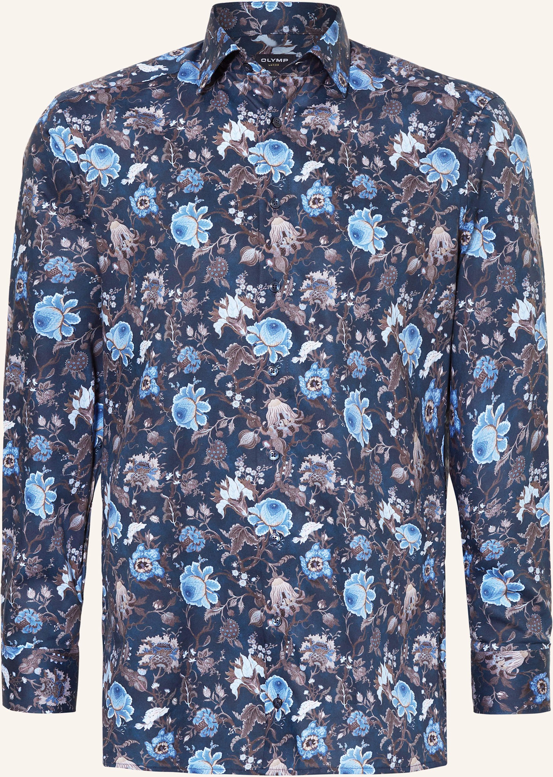 Olymp Hemd Luxor Modern Fit blau
