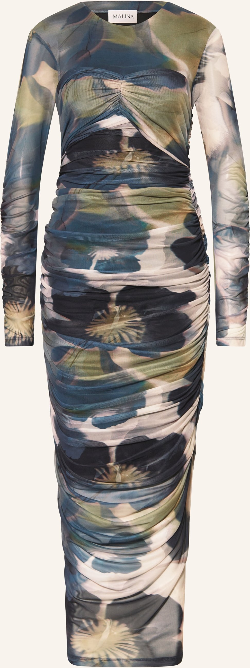 Malina Etuikleid Elionora blau