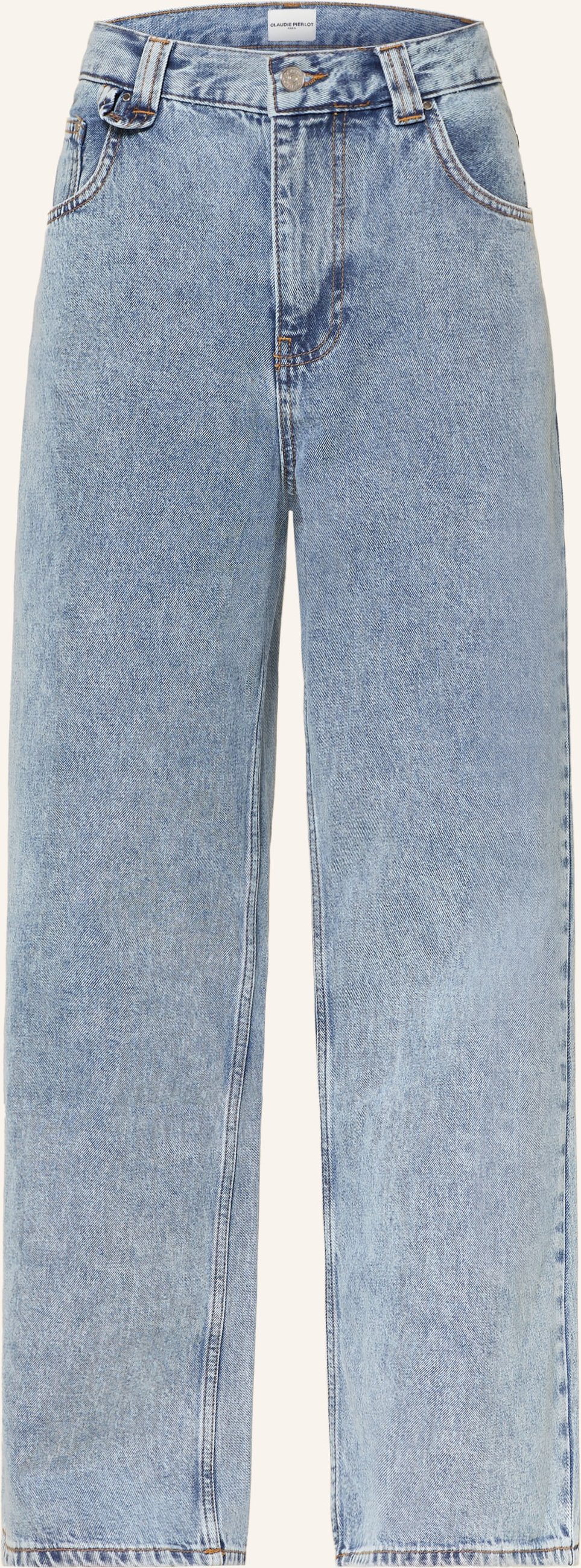 Claudie Pierlot Wide Leg Jeans blau