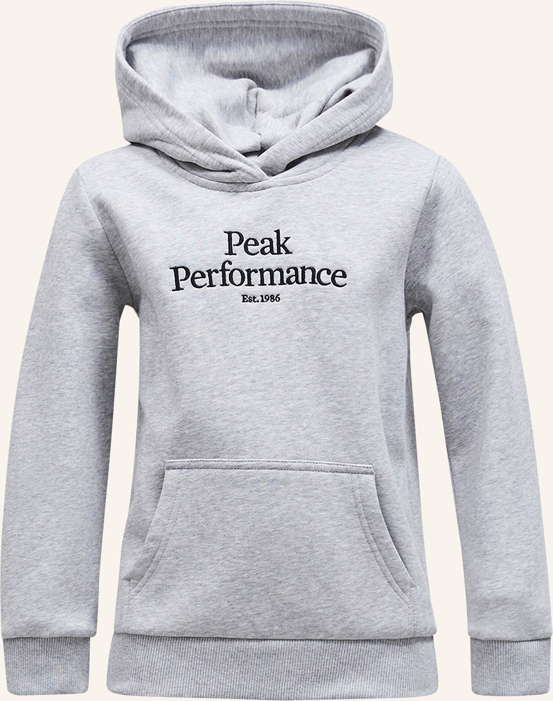 Peak Performance Kapuzensweatshirt grau