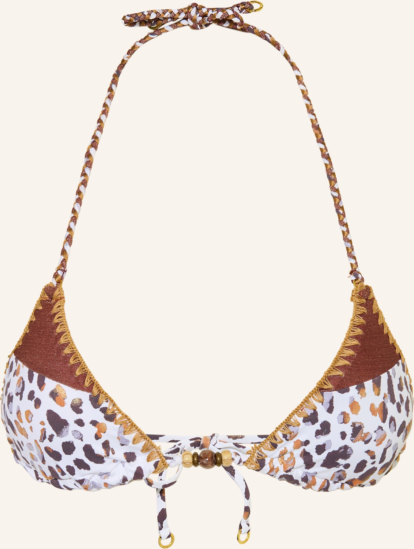 Banana Moon Couture Triangel-Bikini-Top Bosco Dunara weiss