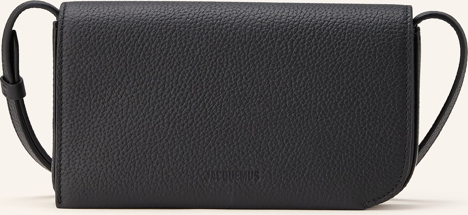 Jacquemus Umhängetasche Le Curvo schwarz