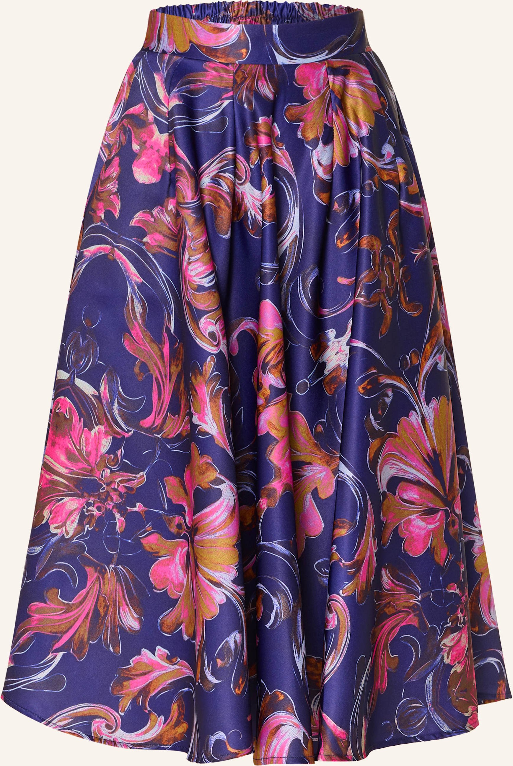 Miss Goodlife Satinrock blau