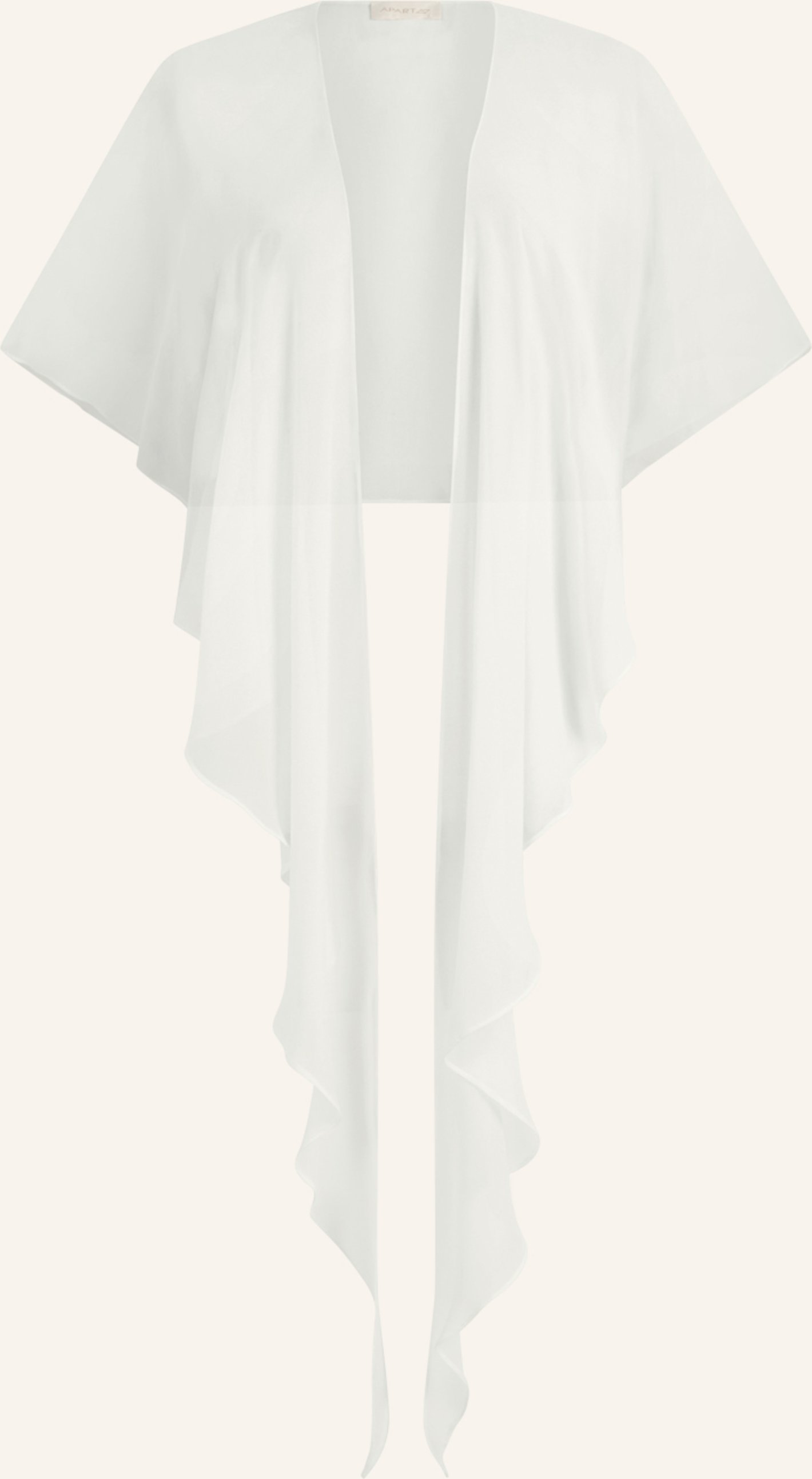 Apart Chiffonstola weiss