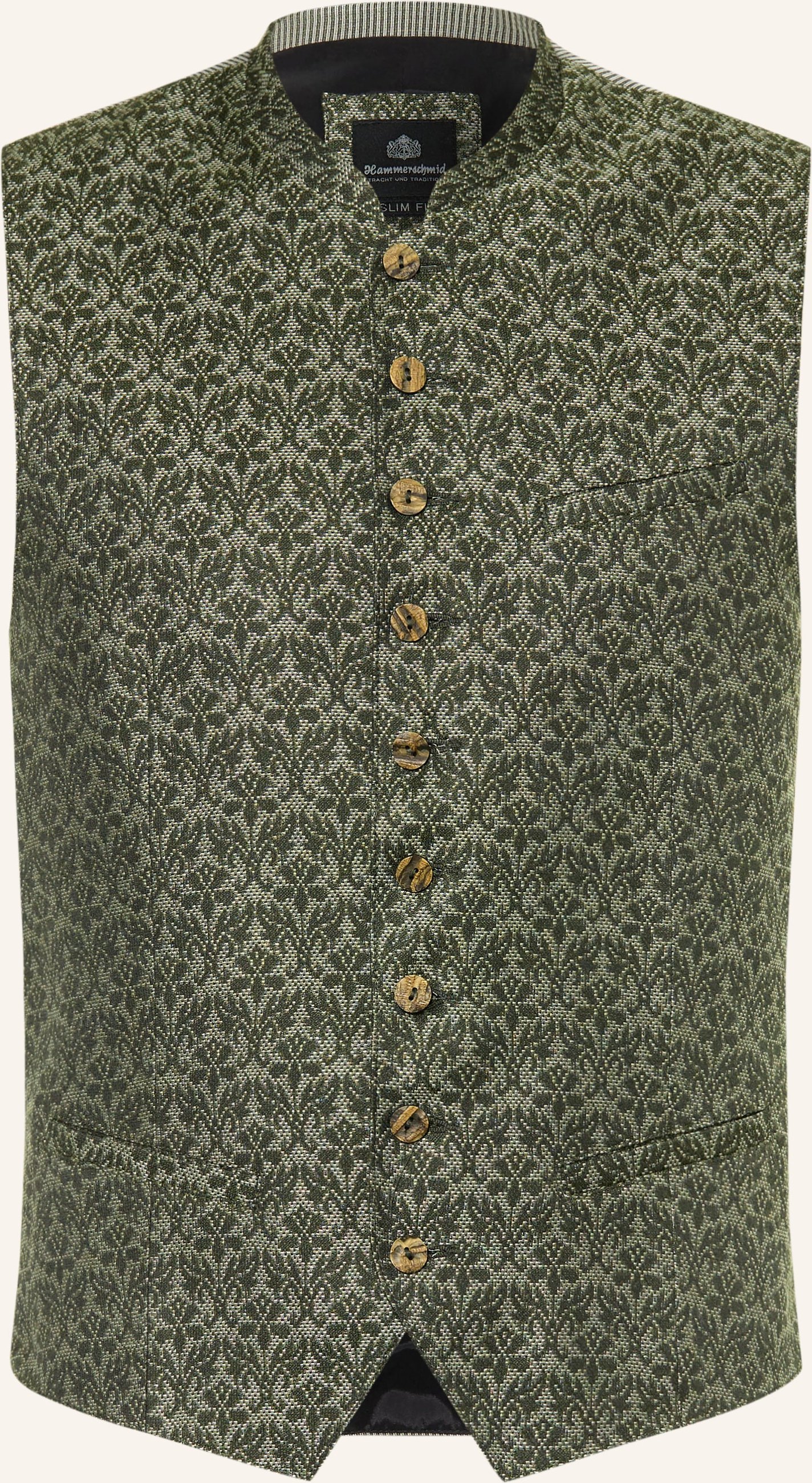 Hammerschmid Trachtenweste Theo Slim Fit gruen