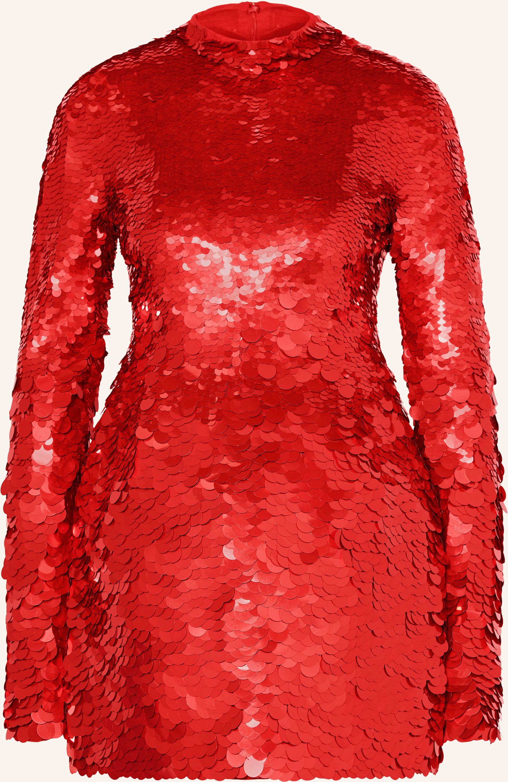 Sportmax Cocktailkleid tefrite04 Mit Pailletten rot