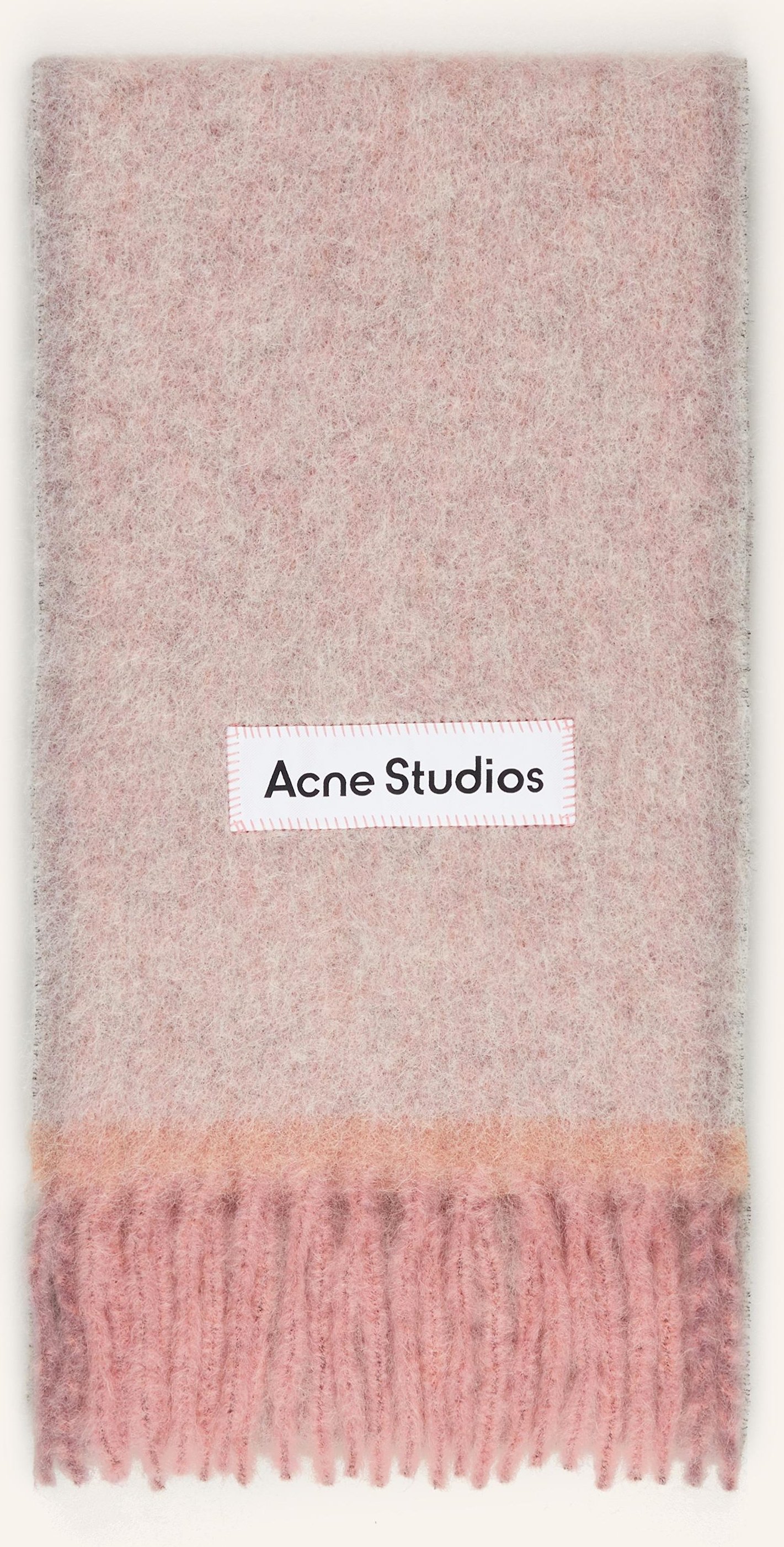 Acne Studios Schal Mit Alpaka rosa