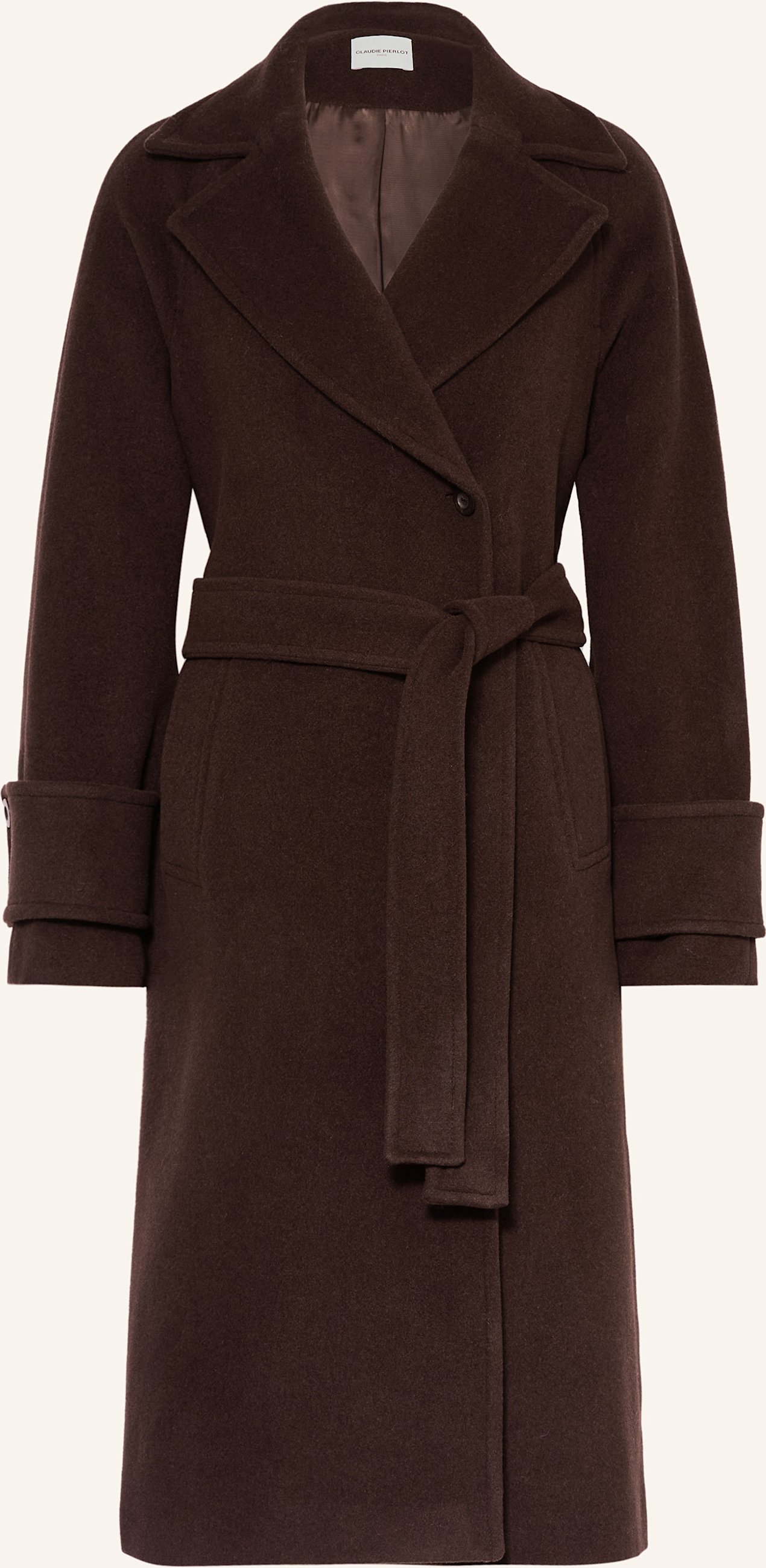 Claudie Pierlot Mantel braun