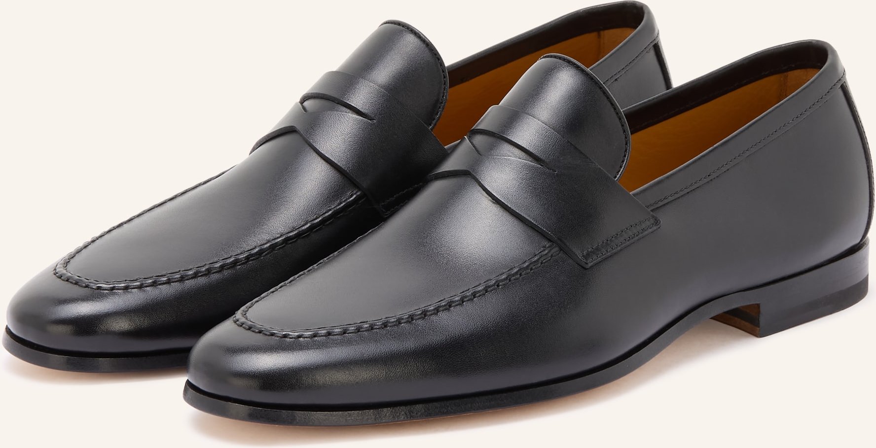 Magnanni Penny-Loafer schwarz