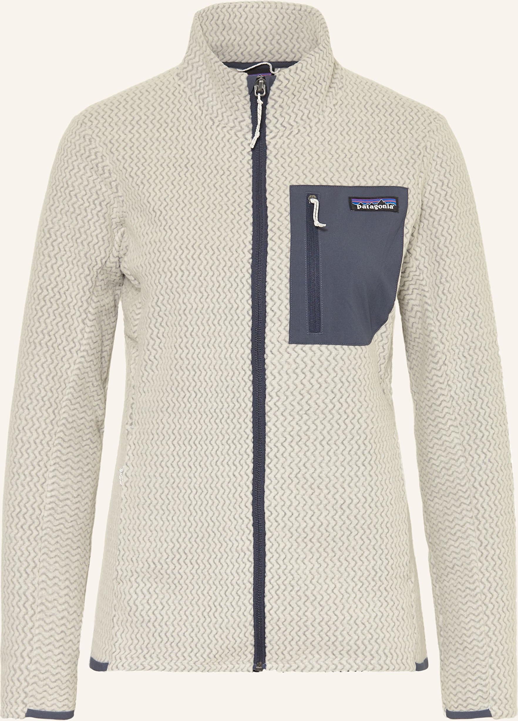 Thumbnail - Patagonia Fleecejacke r1 Air weiss