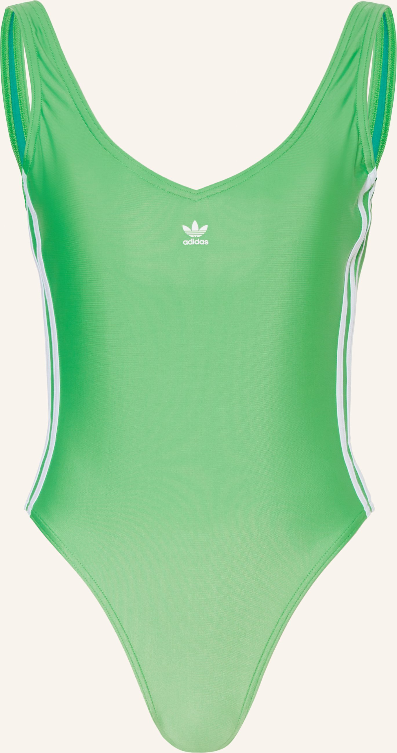 Adidas Originals Badeanzug Adicolor 3 Stripes gruen
