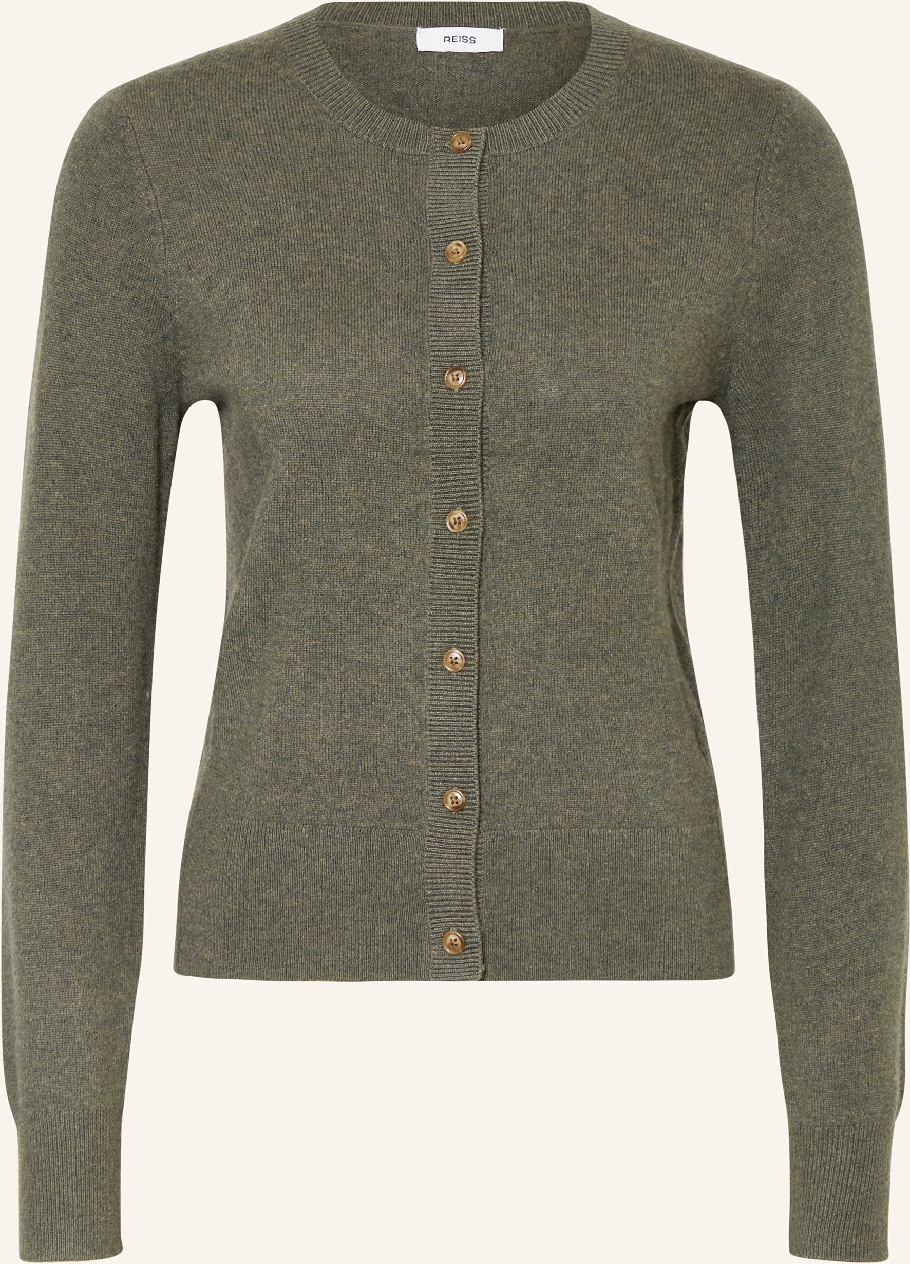 Reiss Strickjacke Rima gruen