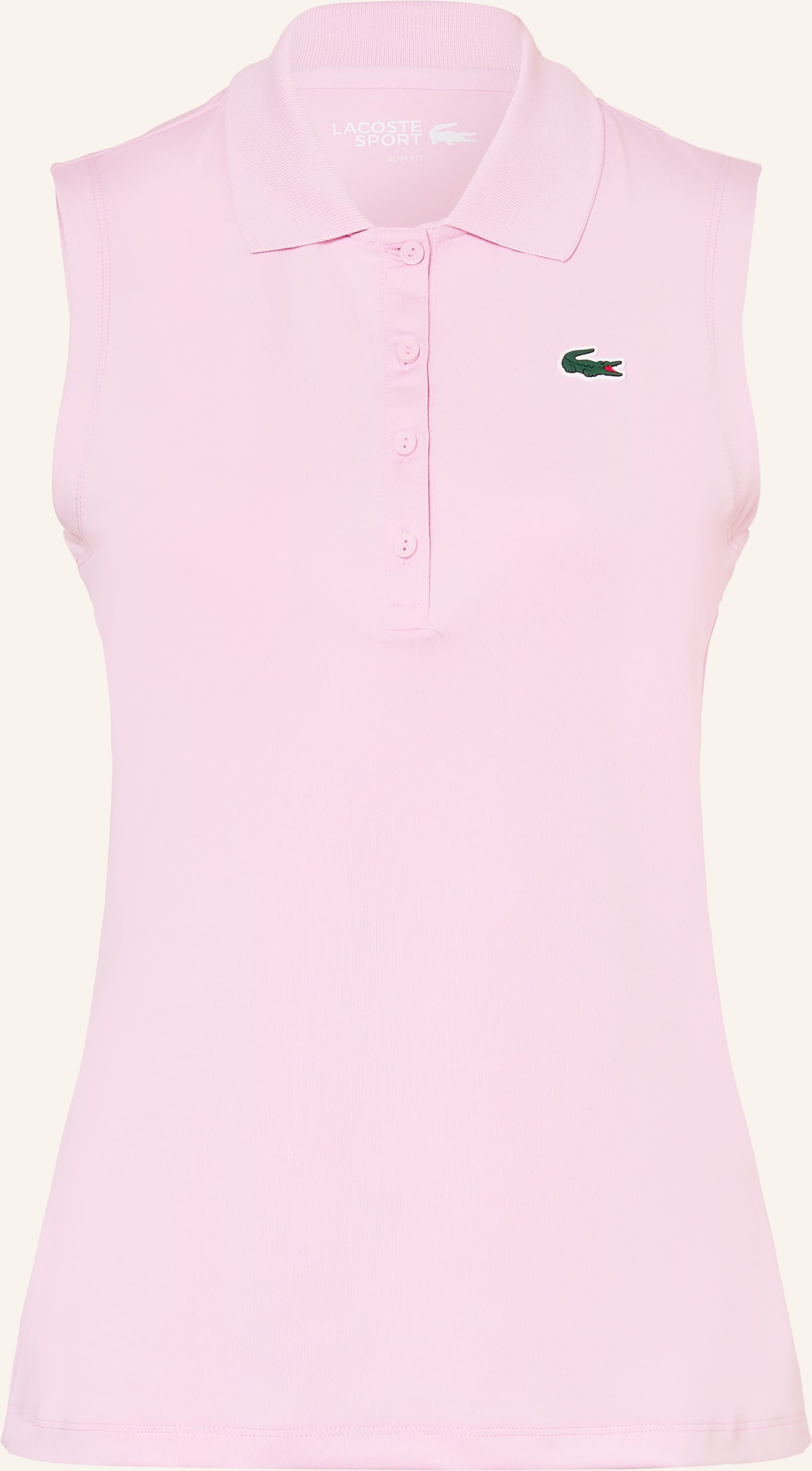 Lacoste Funktions-Poloshirt rosa