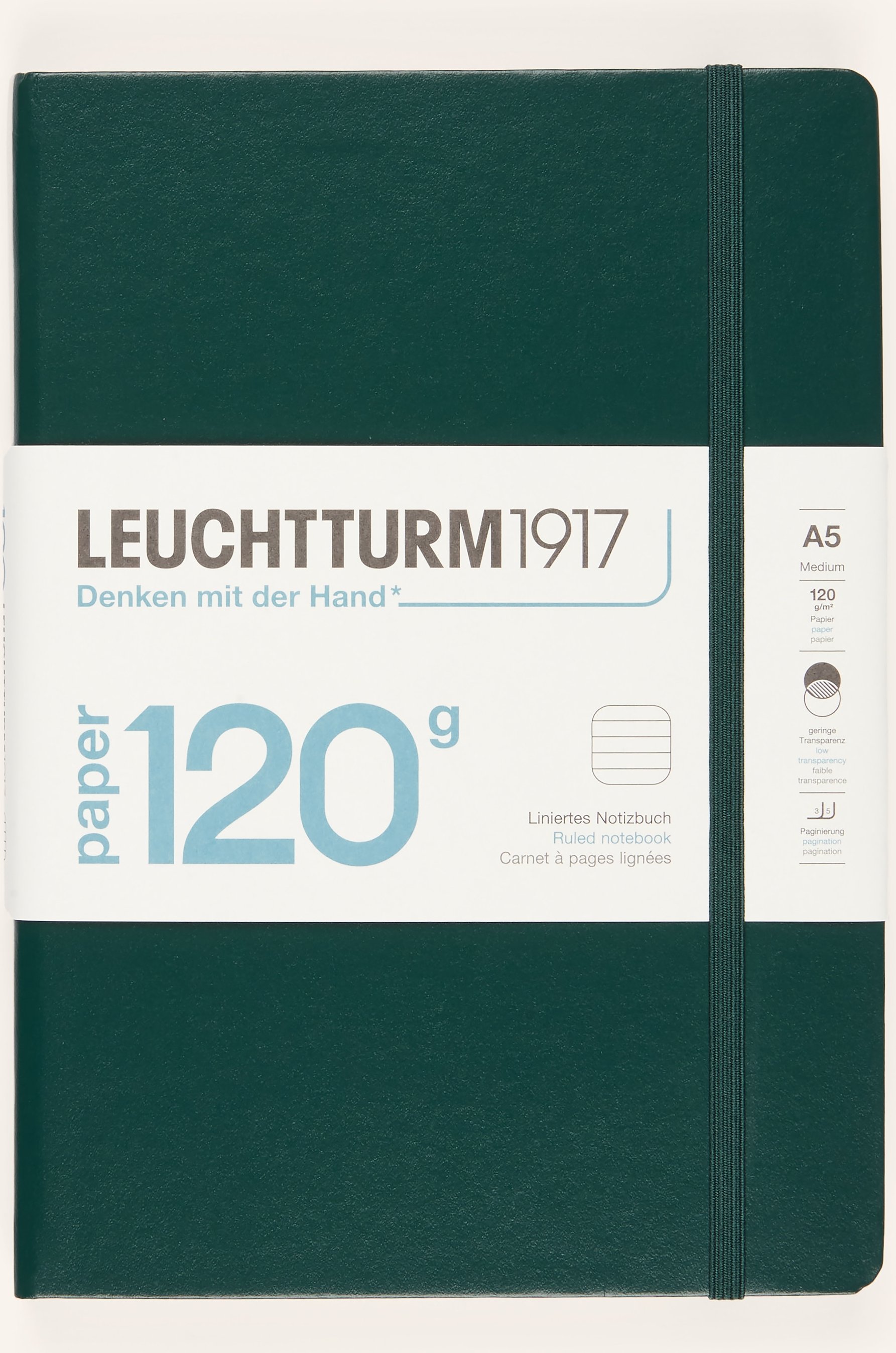 Leuchtturm Notizbuch gruen