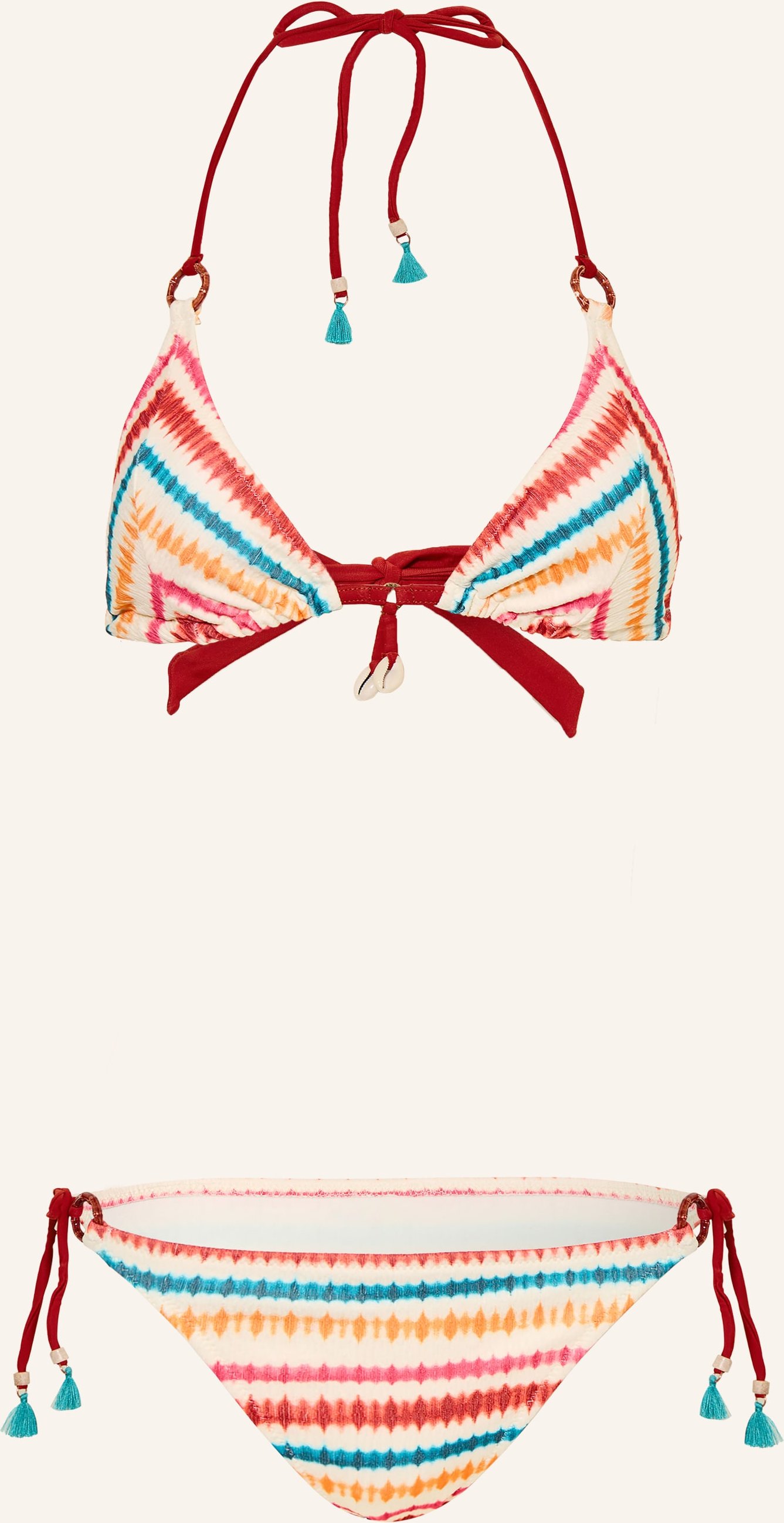 Banana Moon Triangel-Bikini Lazu weiss