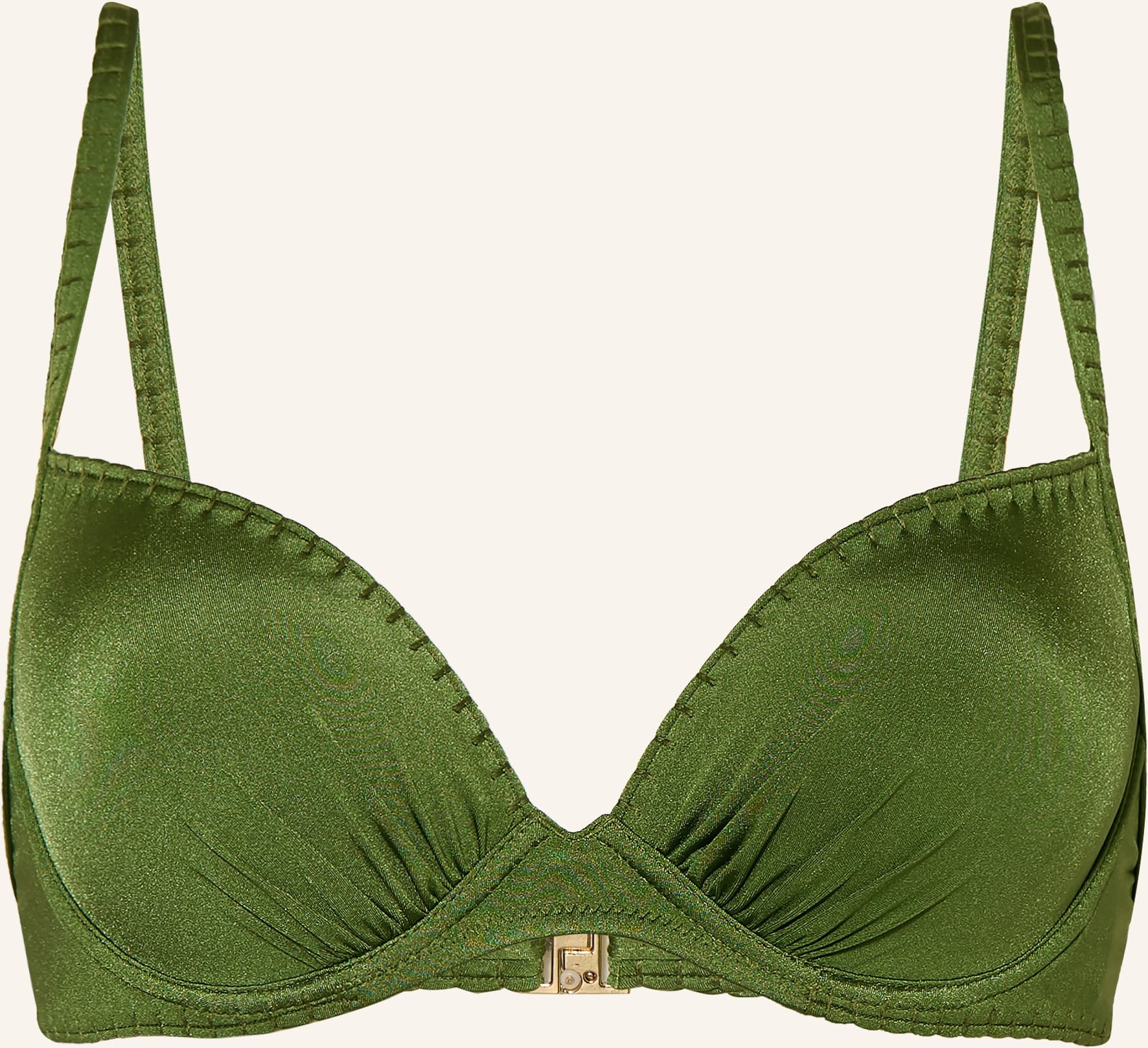 Watercult Bügel-Bikini-Top Crafted Essentials gruen