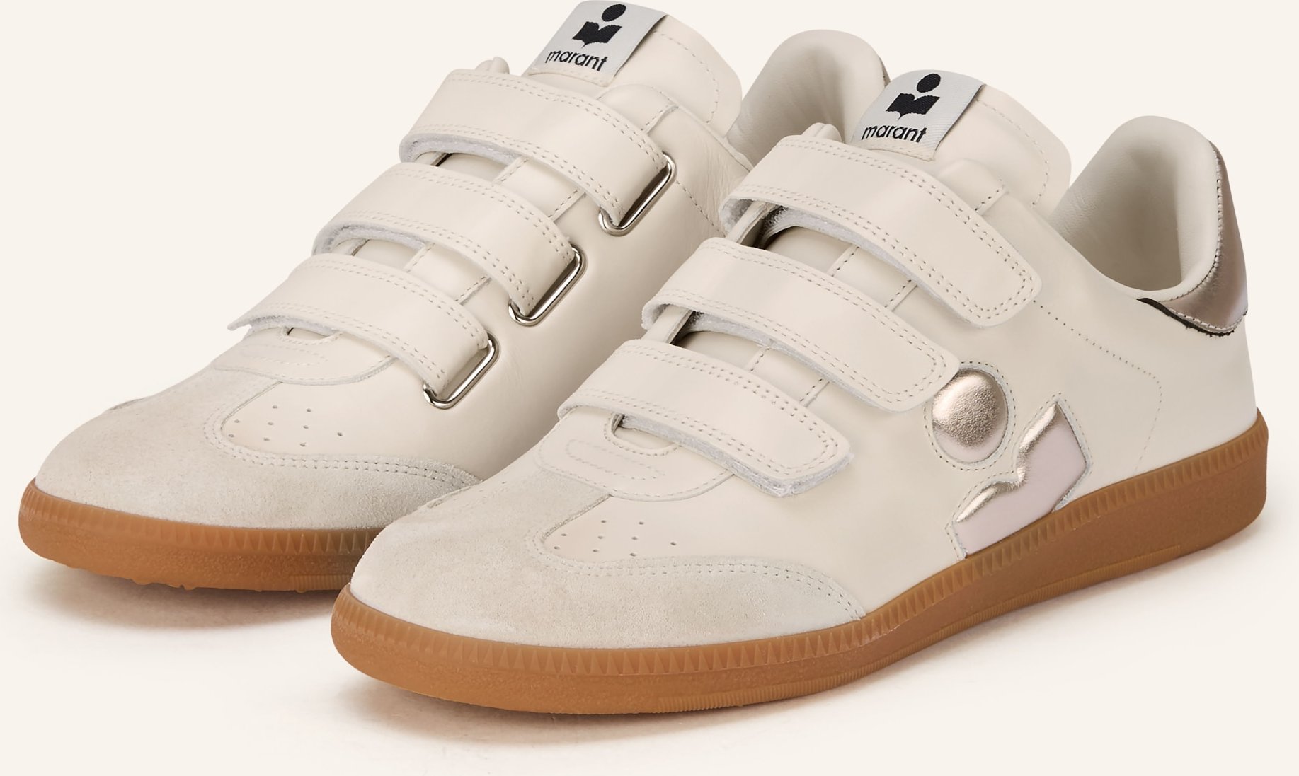 Isabel Marant Sneaker Beth weiss