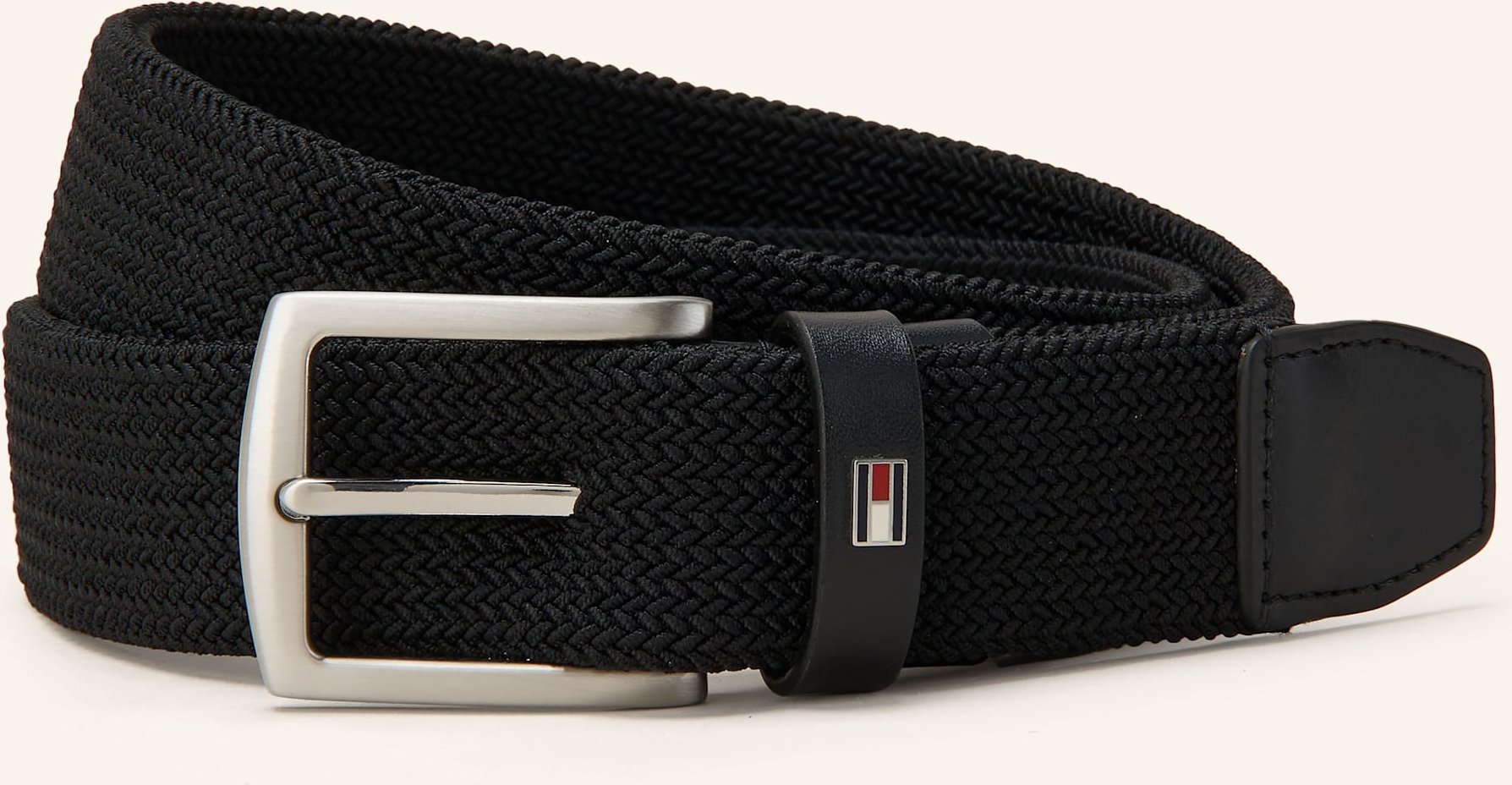 Thumbnail - Tommy Hilfiger Flechtgürtel Denton schwarz