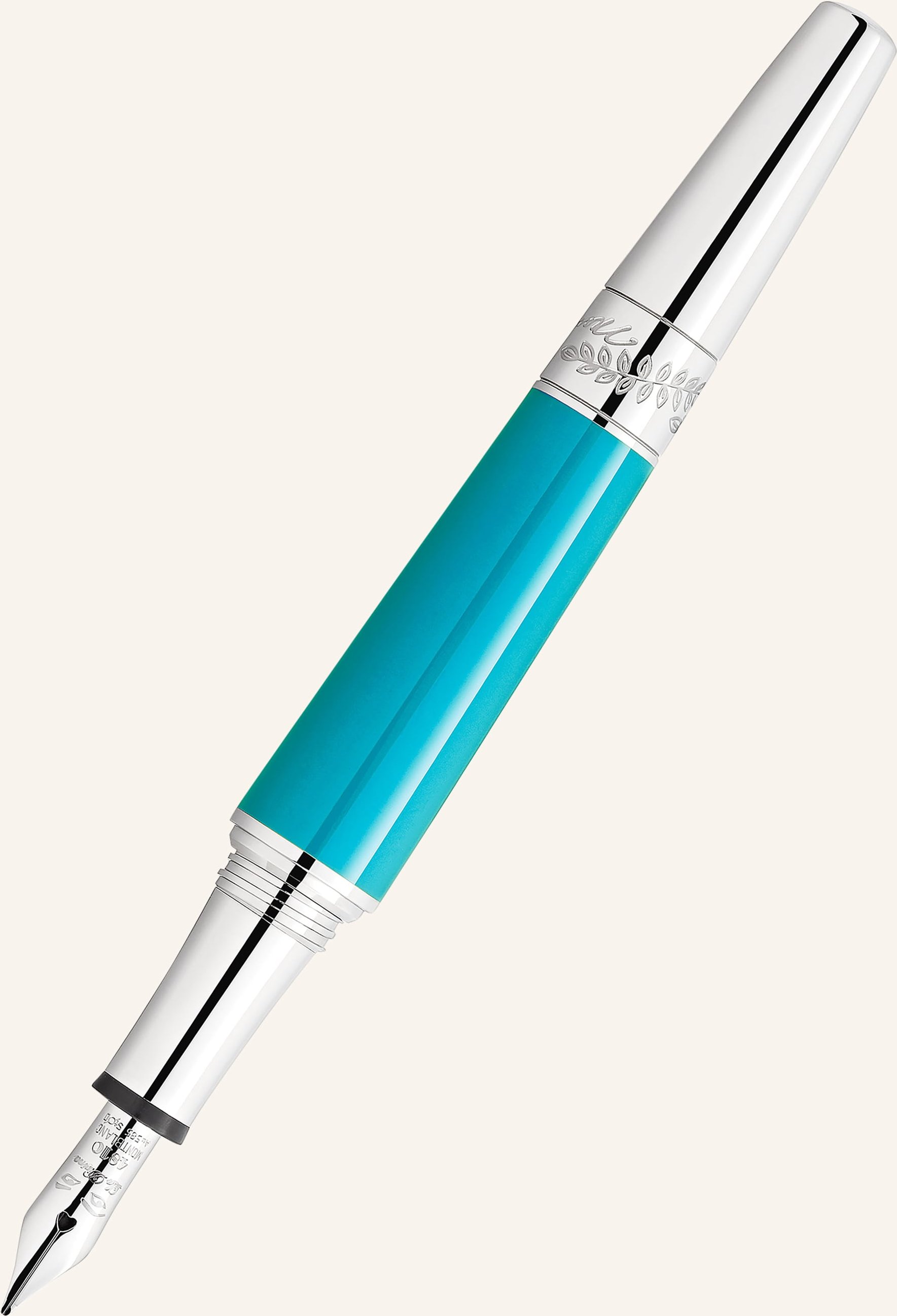 Montblanc Füllfederhalter Muses Maria Callas Special Edition silber