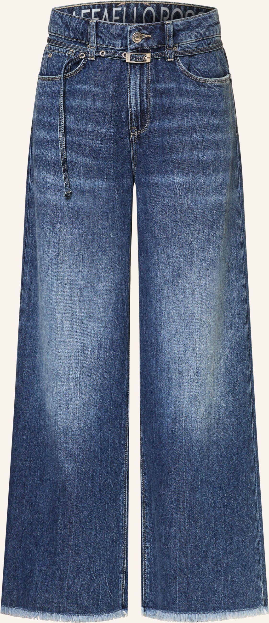 Raffaello Rossi Wide Leg Jeans Sventy B blau