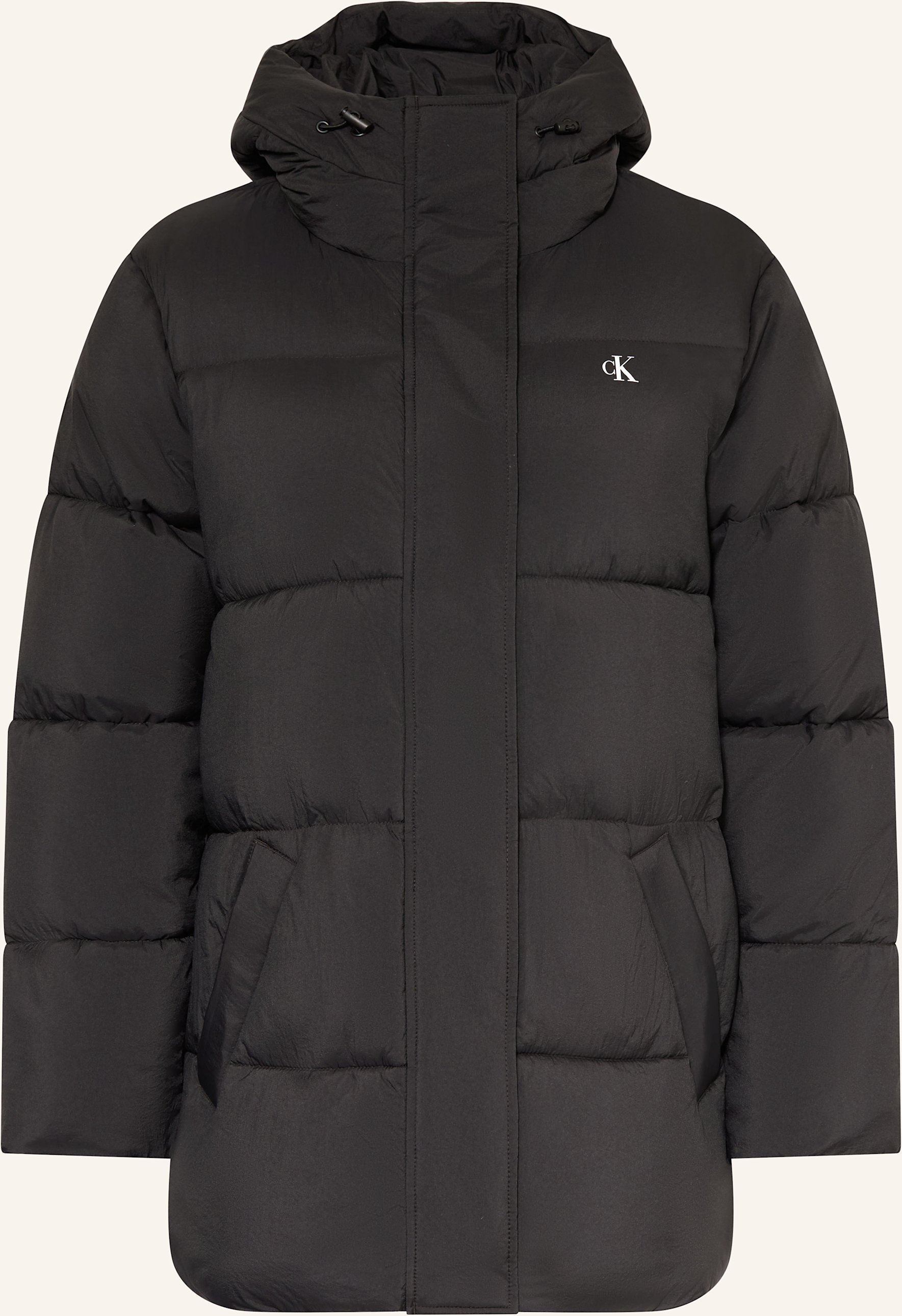 Calvin Klein Jeans Steppjacke schwarz