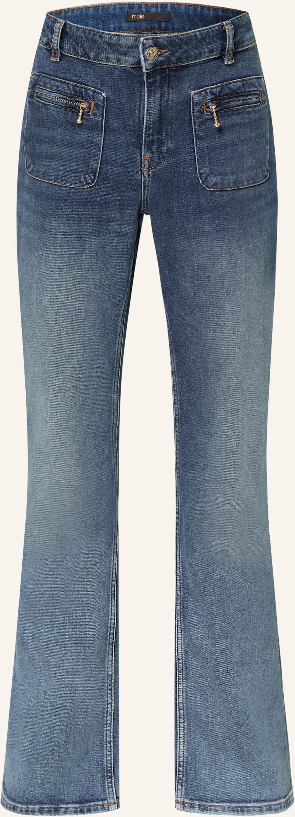 Thumbnail - Maje Bootcut Jeans blau