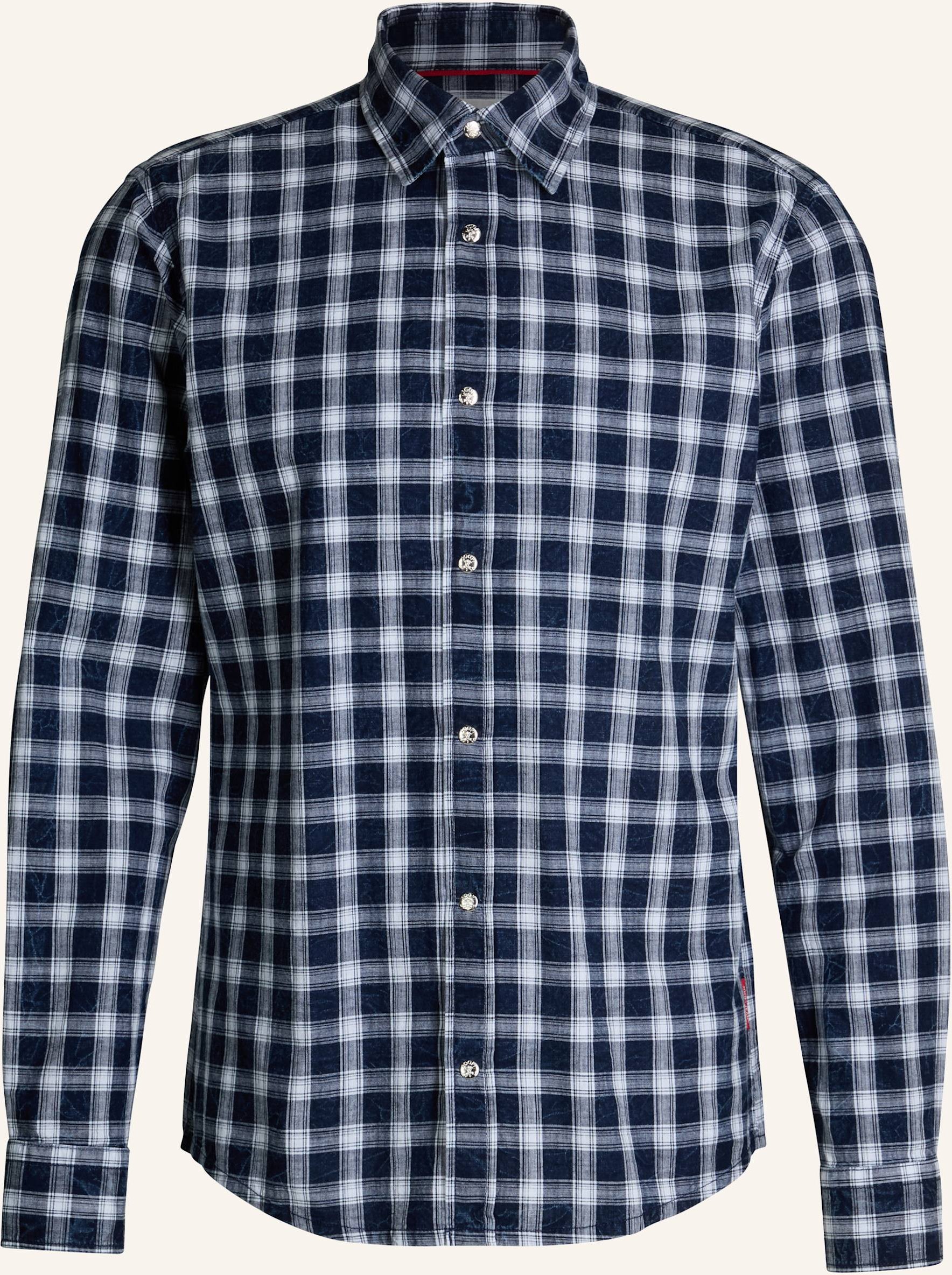 Thumbnail - Joop! Jeans Hemd Modern Fit blau