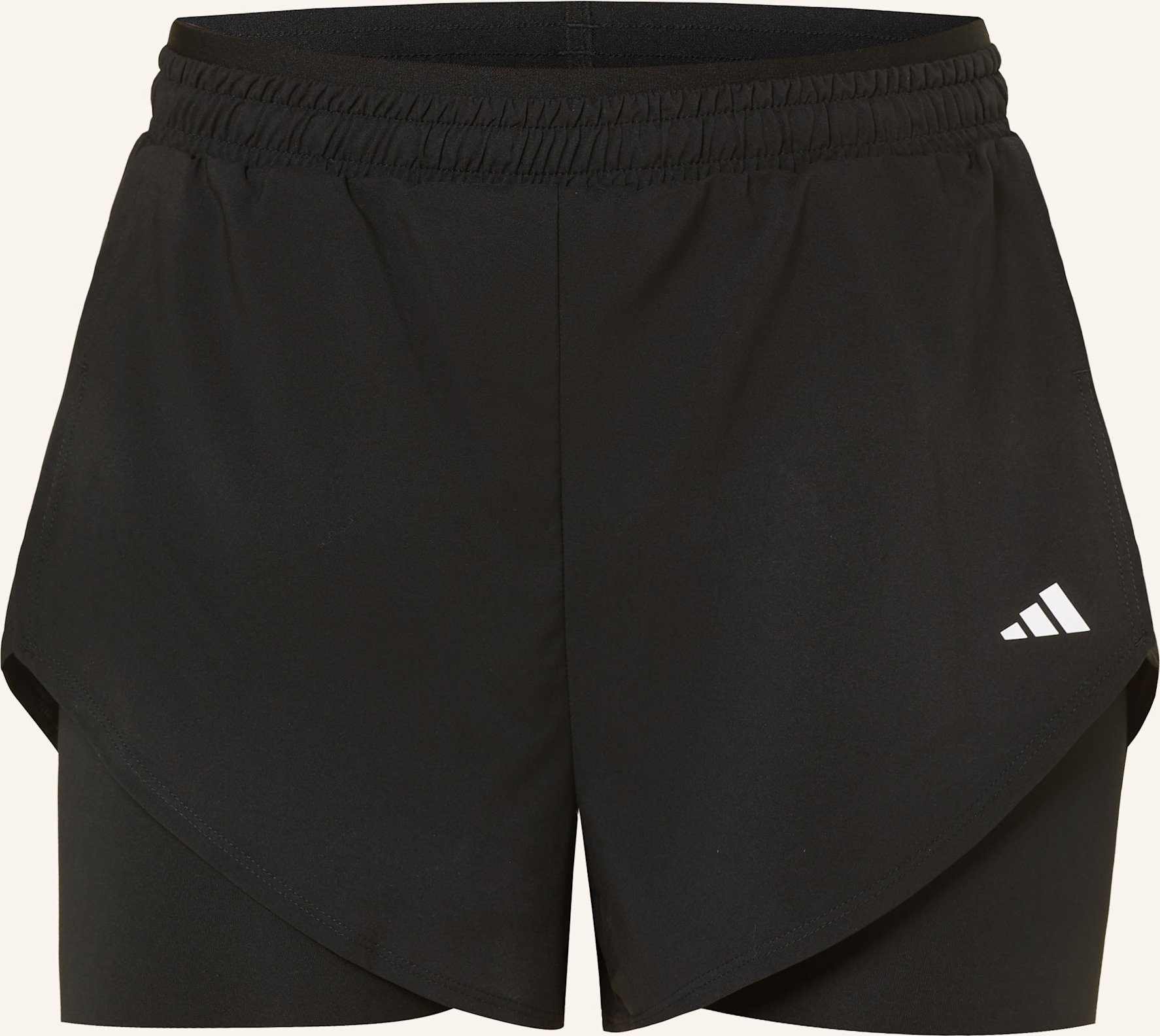 Adidas 2-In-1 Trainingsshorts d4t schwarz