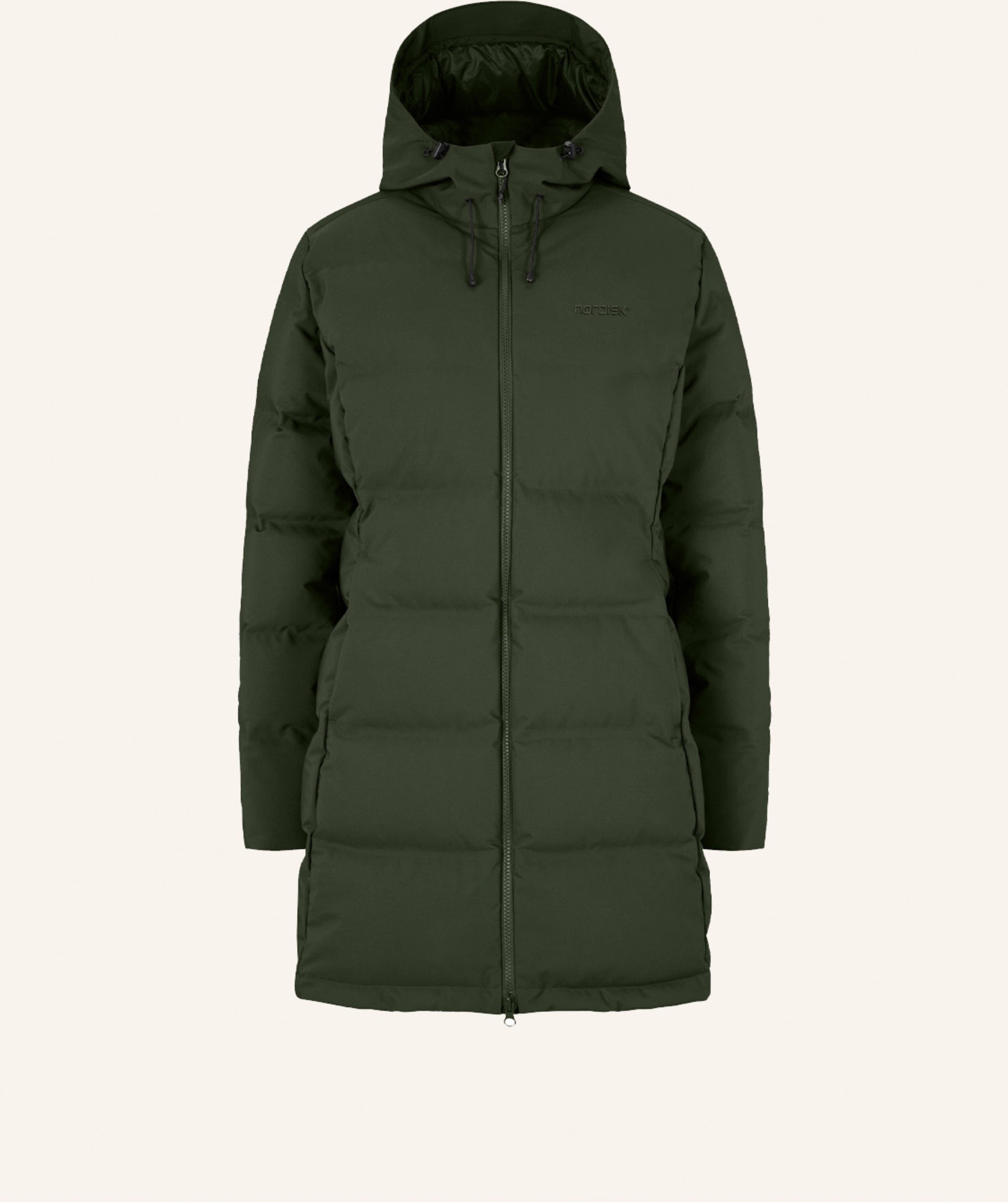 Nordisk Daunenmantel Aukea gruen