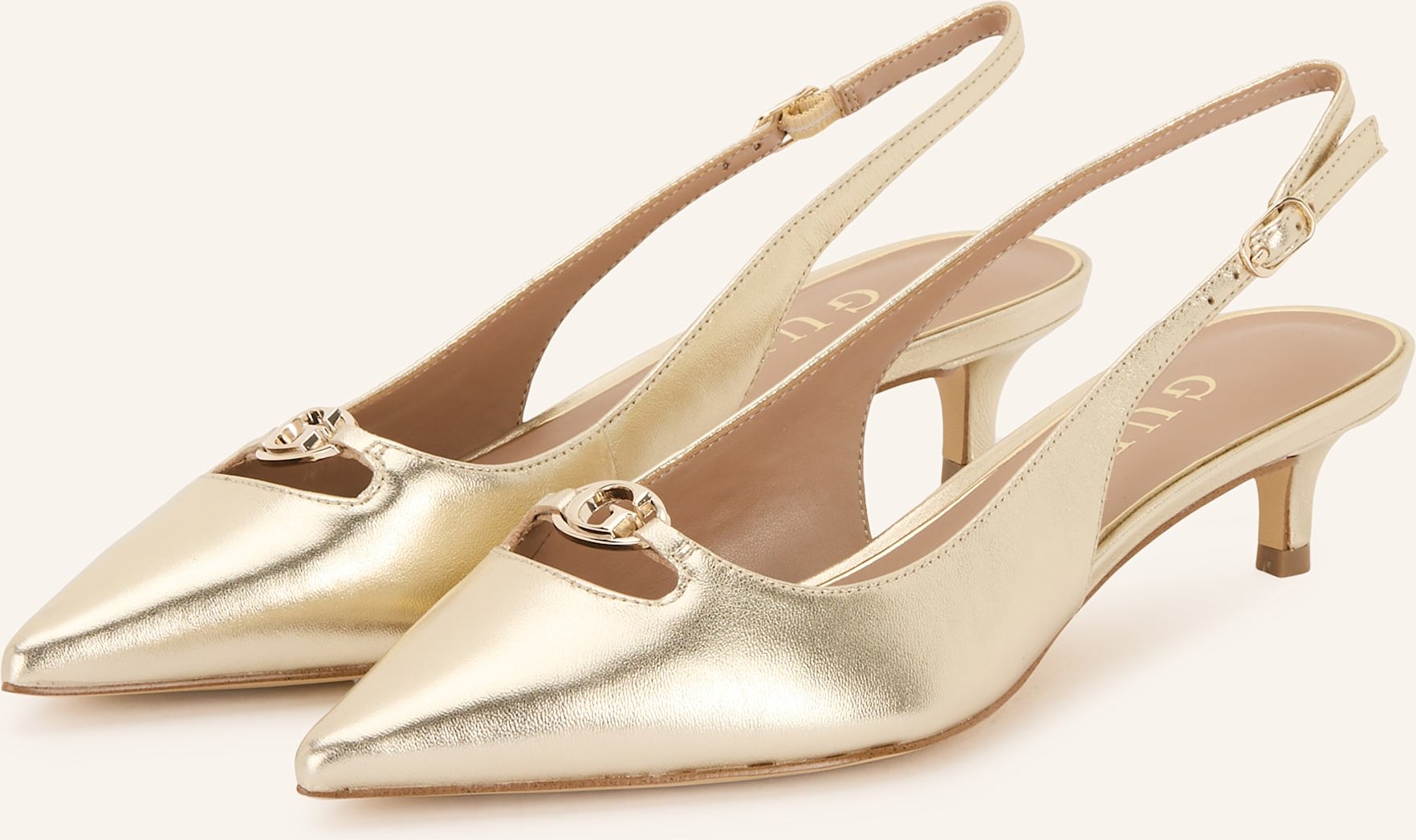 Guess Slingpumps Jessah gold