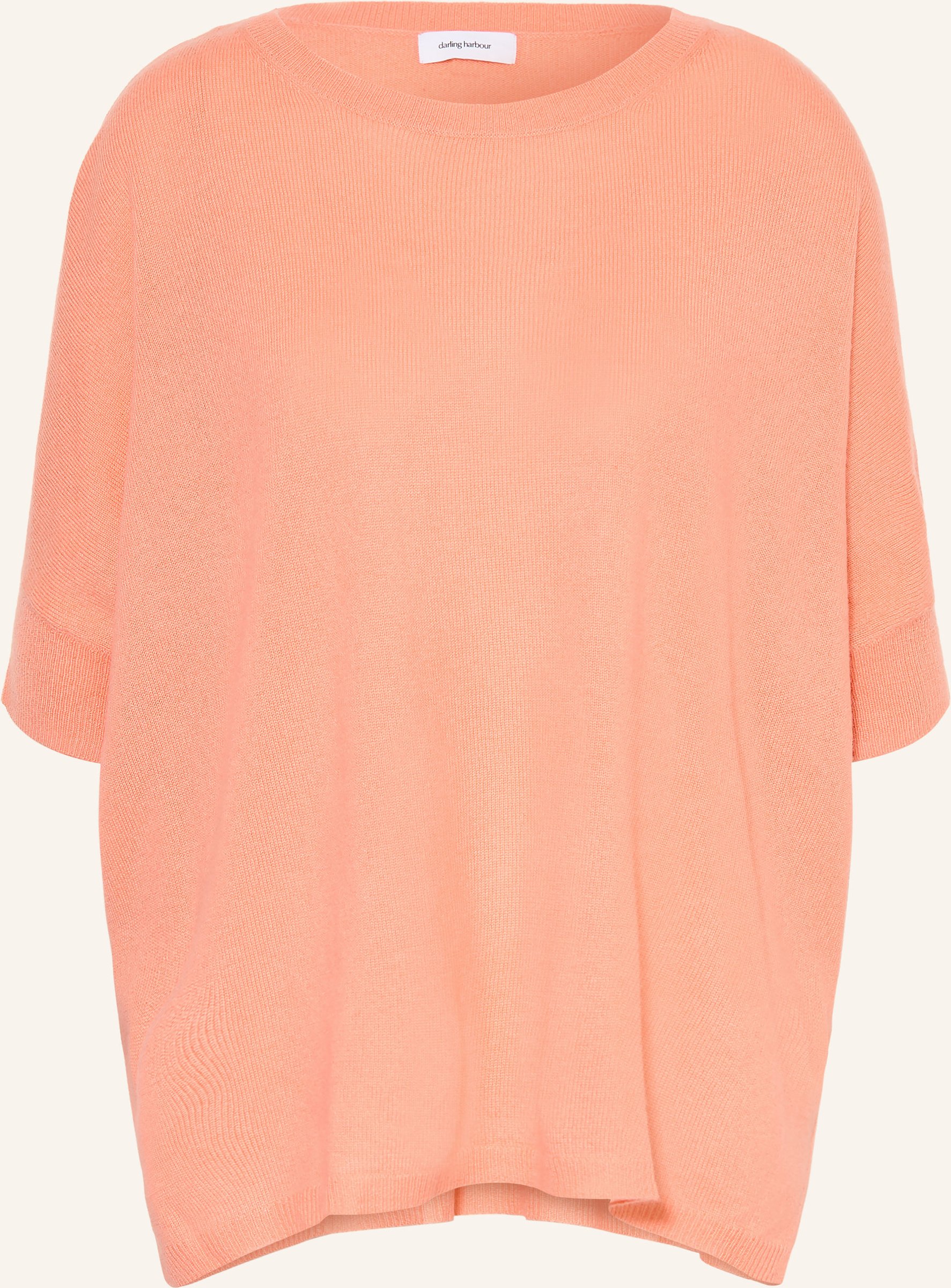 Darling Harbour Strickshirt Aus Cashmere orange