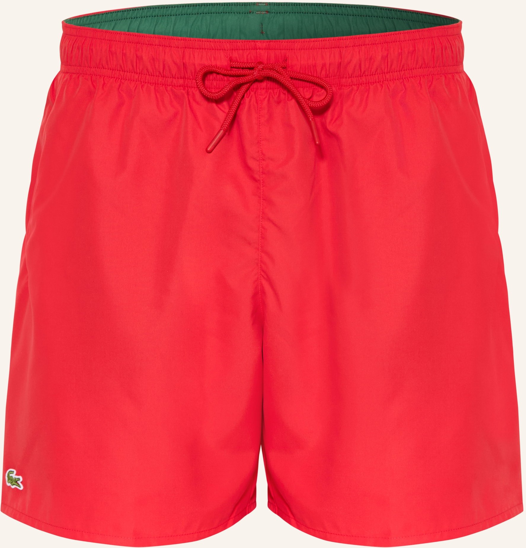 Lacoste Badeshorts rot