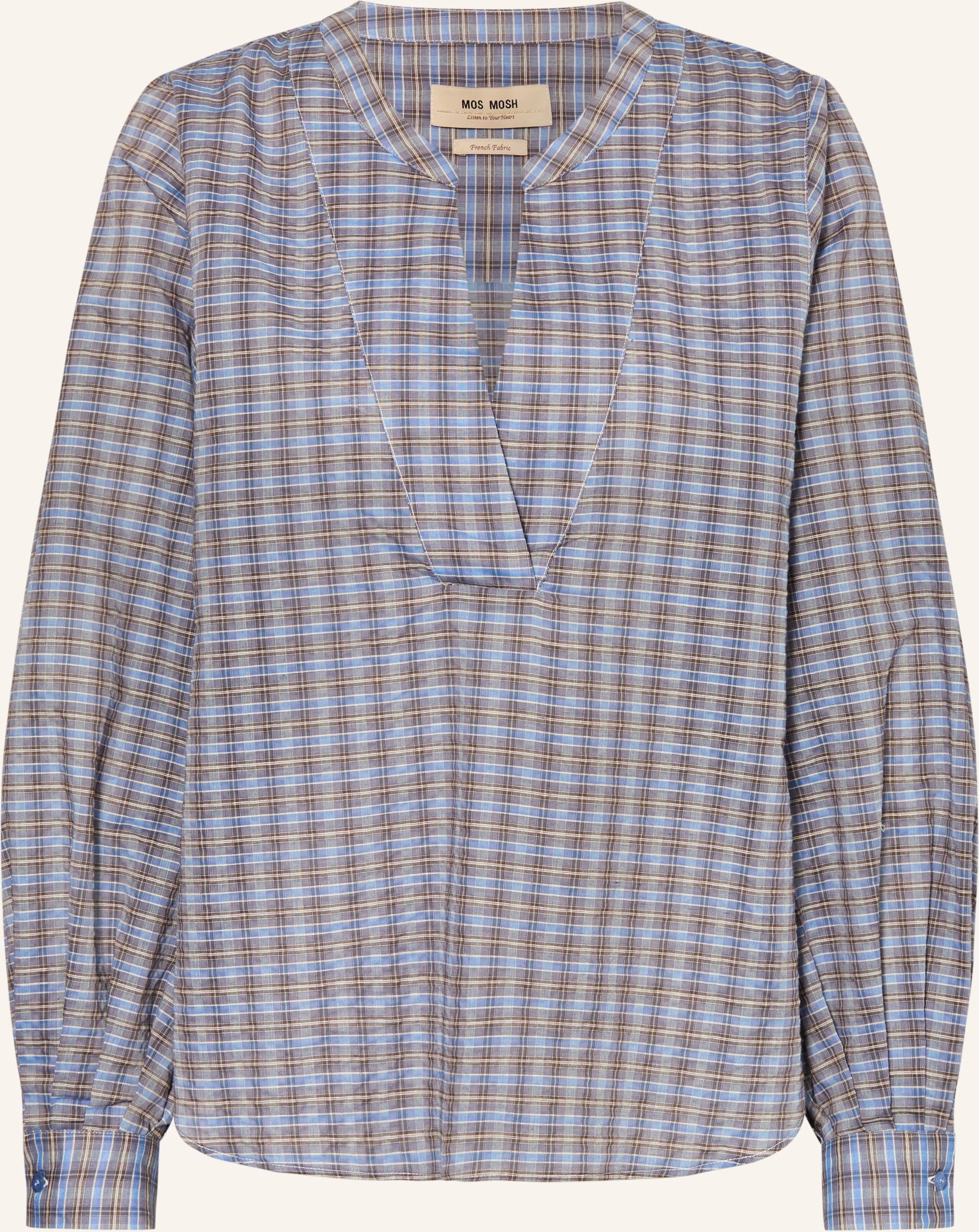 Mos Mosh Blusenshirt Mmyen blau