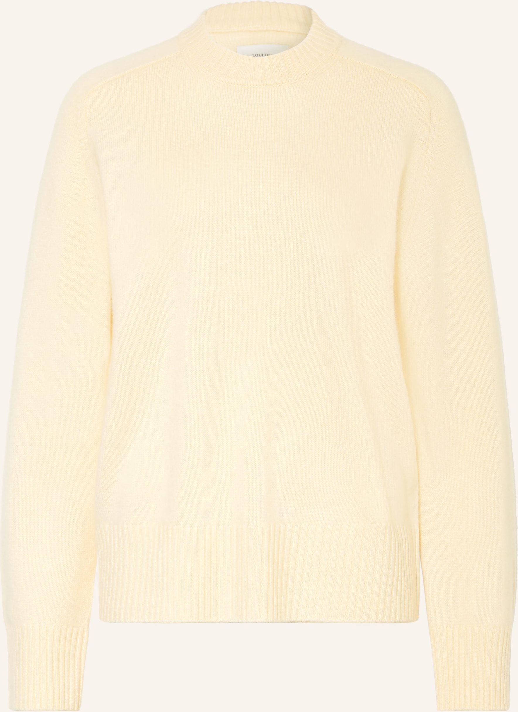 Loulou De Saison Cashmere-Pullover Baltra gelb