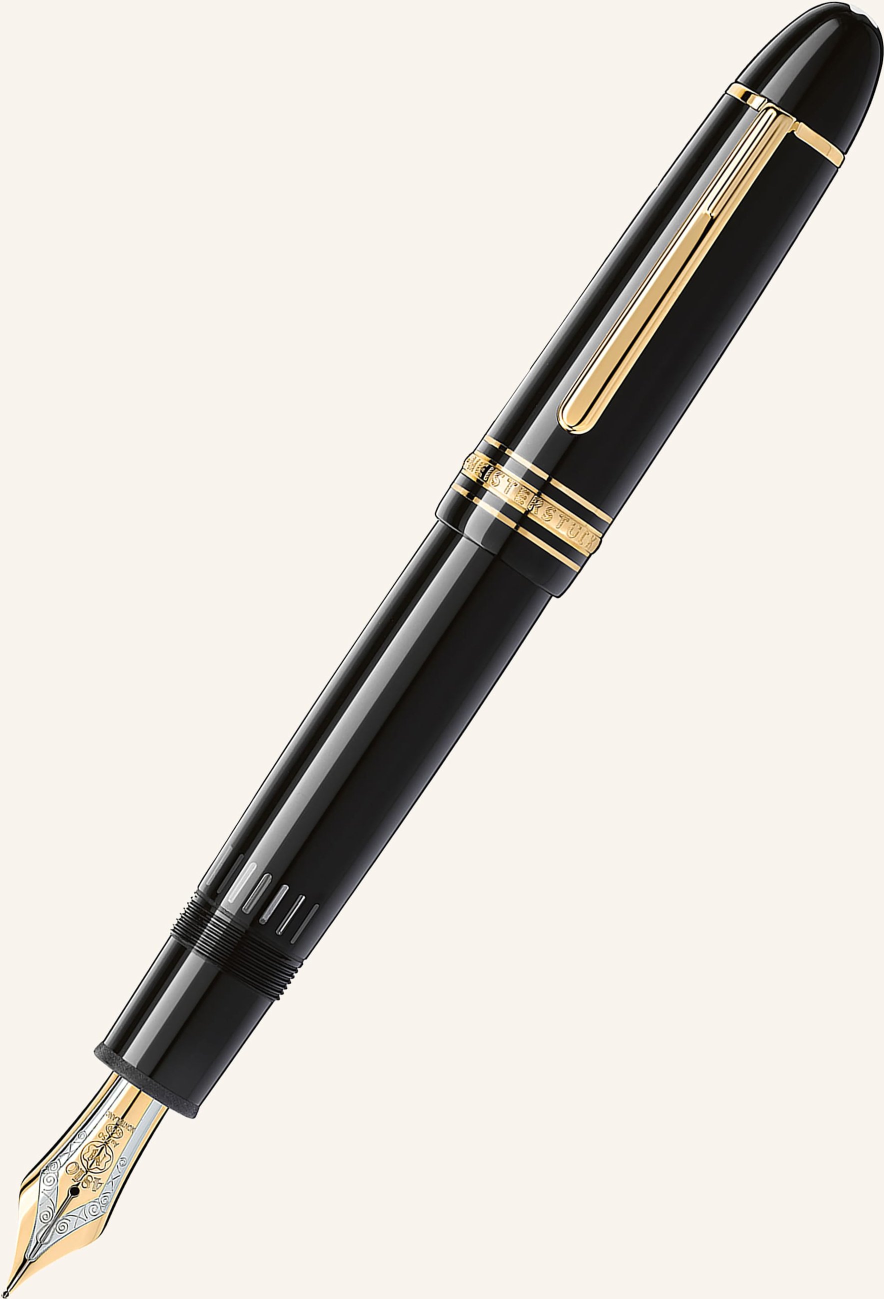 Montblanc Füllfederhalter Meisterstück Gold-Coated 149 schwarz