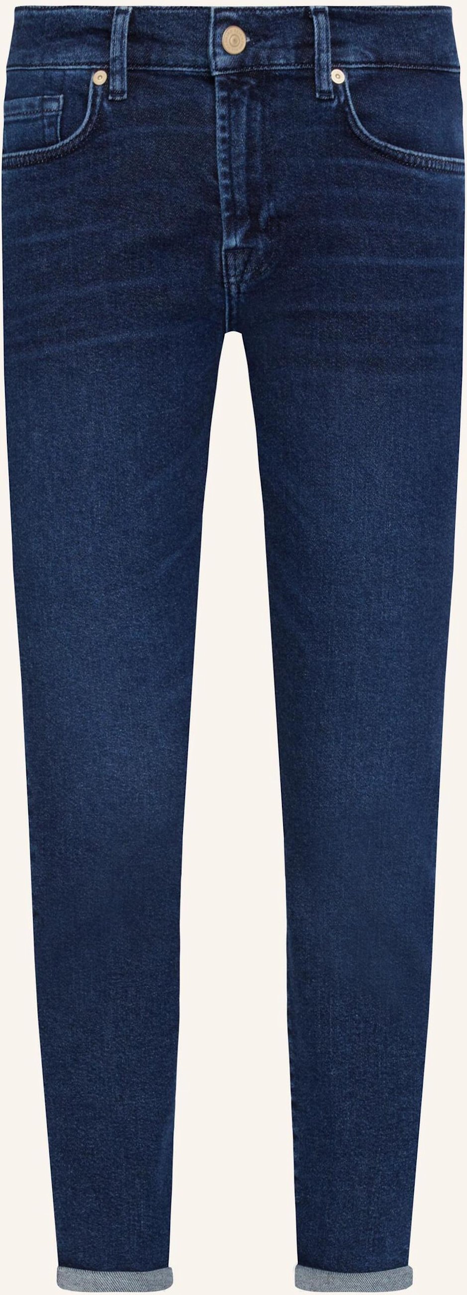 7 For All Mankind Jeans Josefina Boyfriend Fit blau