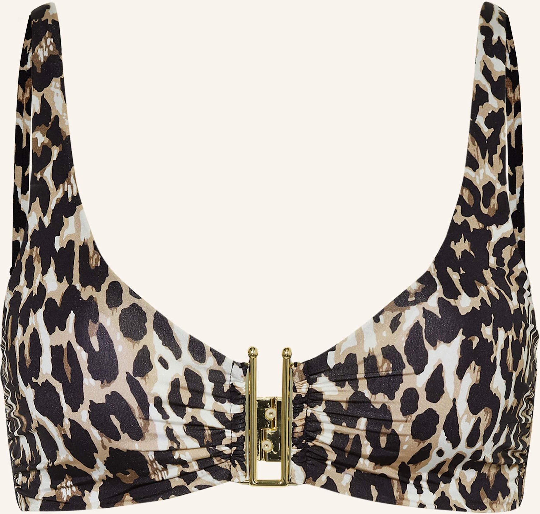 Mrs & Hugs Bralette-Bikini-Top schwarz