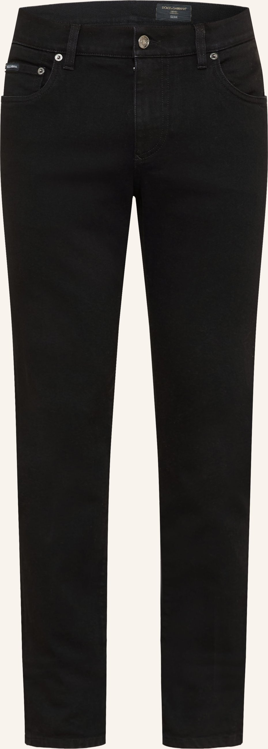 Dolce & Gabbana Jeans Slim Fit schwarz