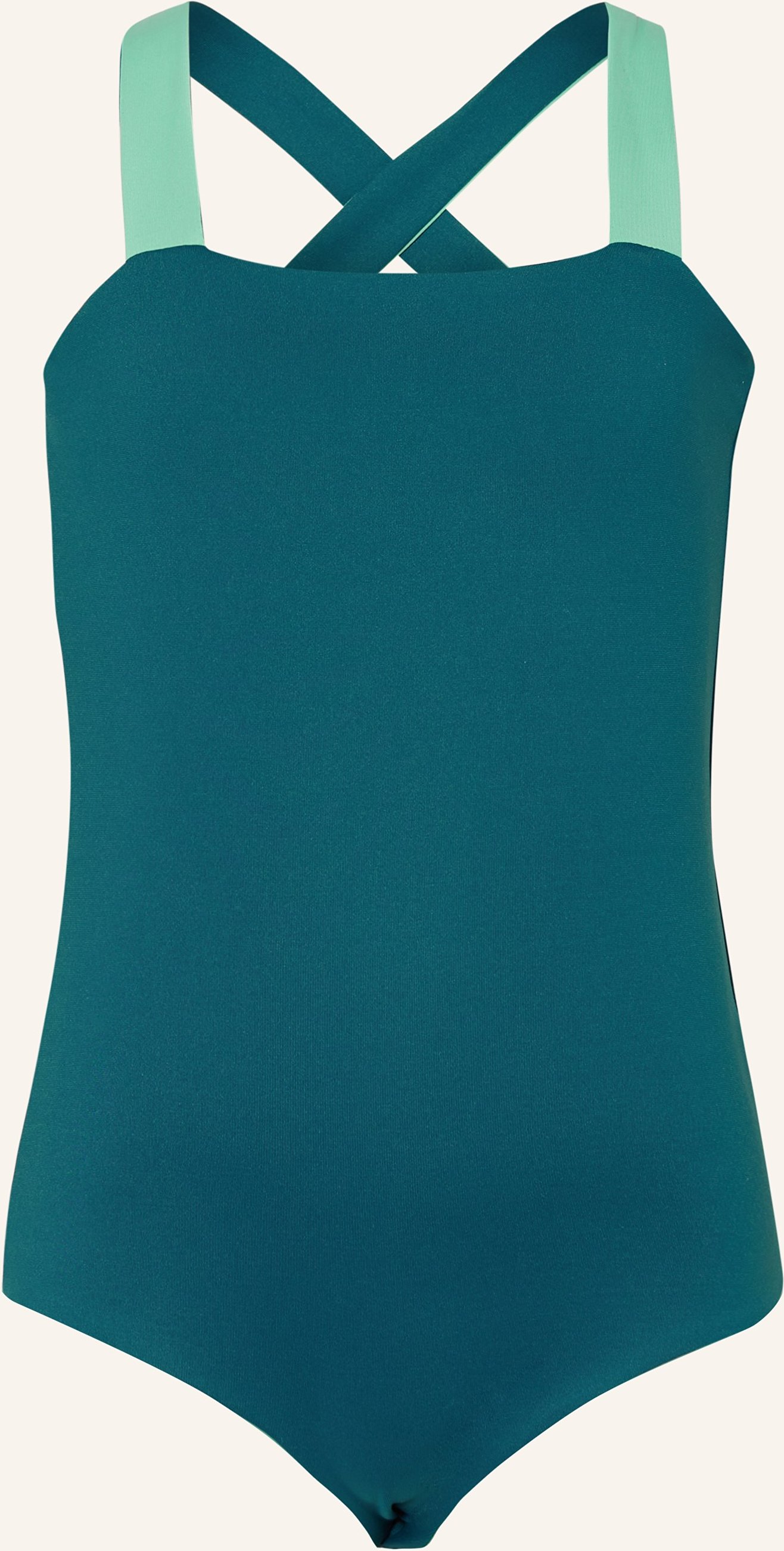 Mymarini Badeanzug Easybody Zum Wenden Mit Uv-Schutz 50+ blau