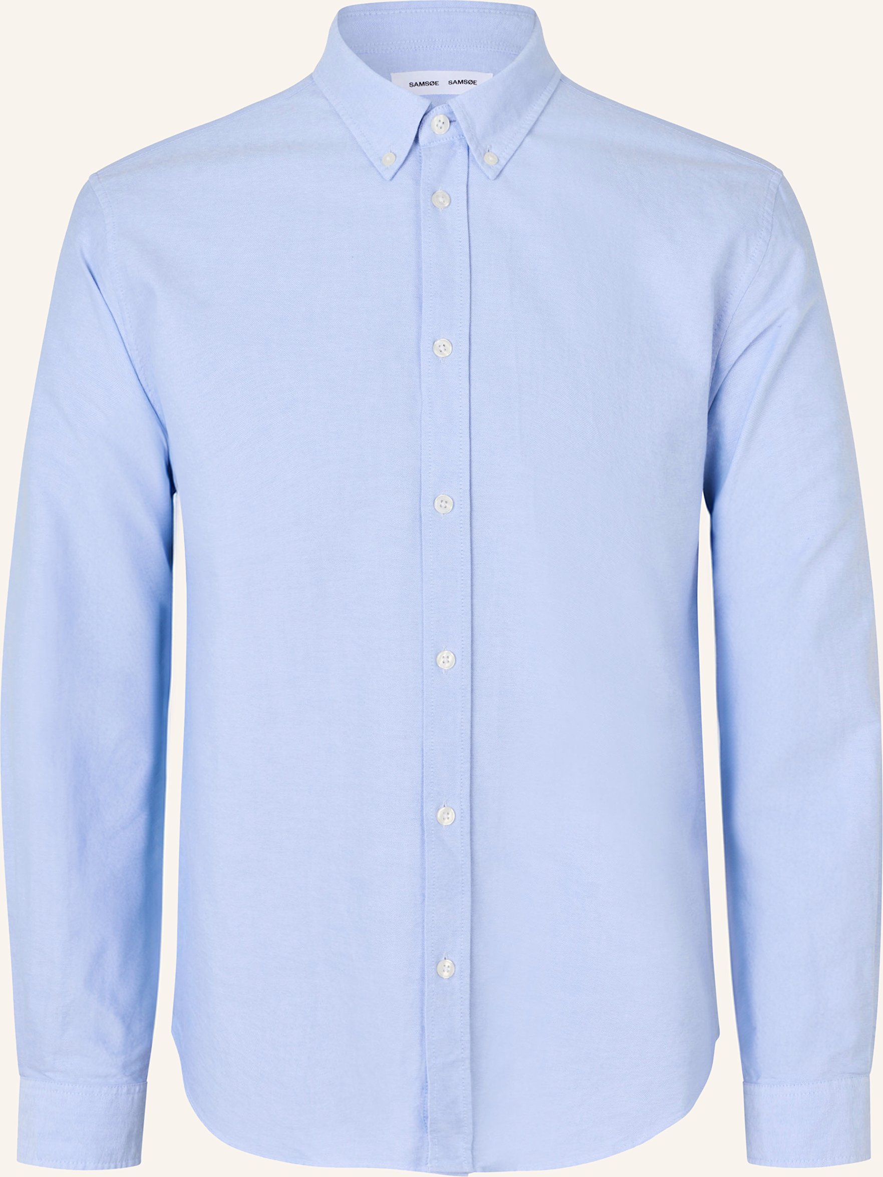 Samsøe Samsøe Oxfordhemd Saliam Bx Regular Fit blau