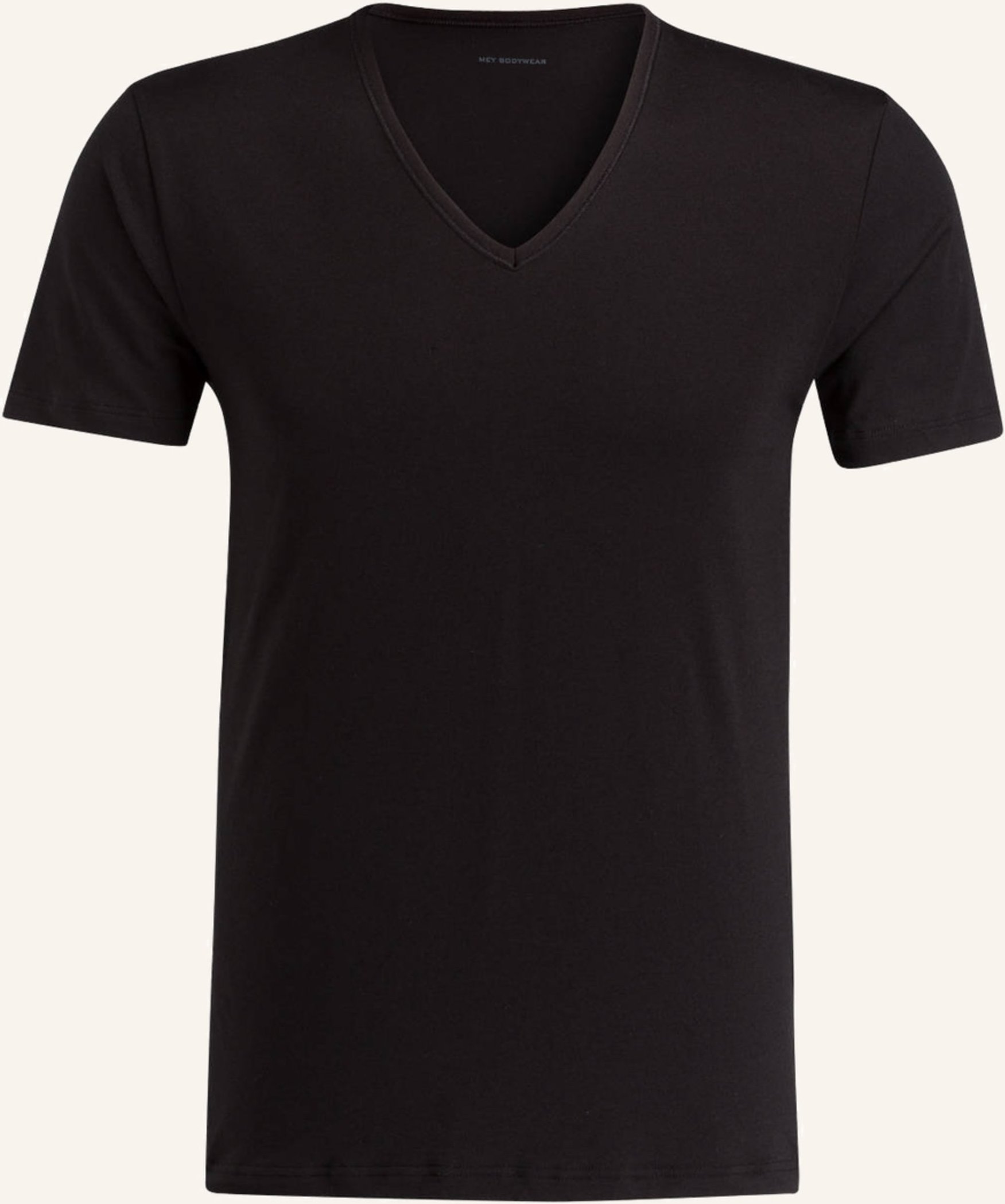 Thumbnail - Mey V-Shirt Serie Dry Cotton schwarz
