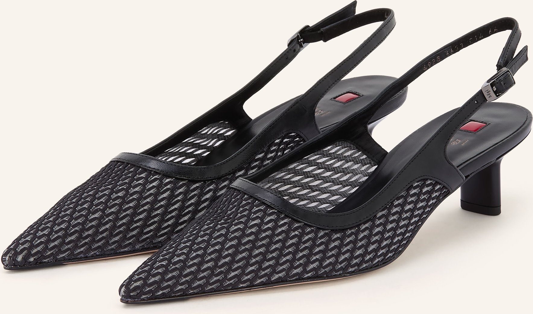 Högl Slingpumps schwarz