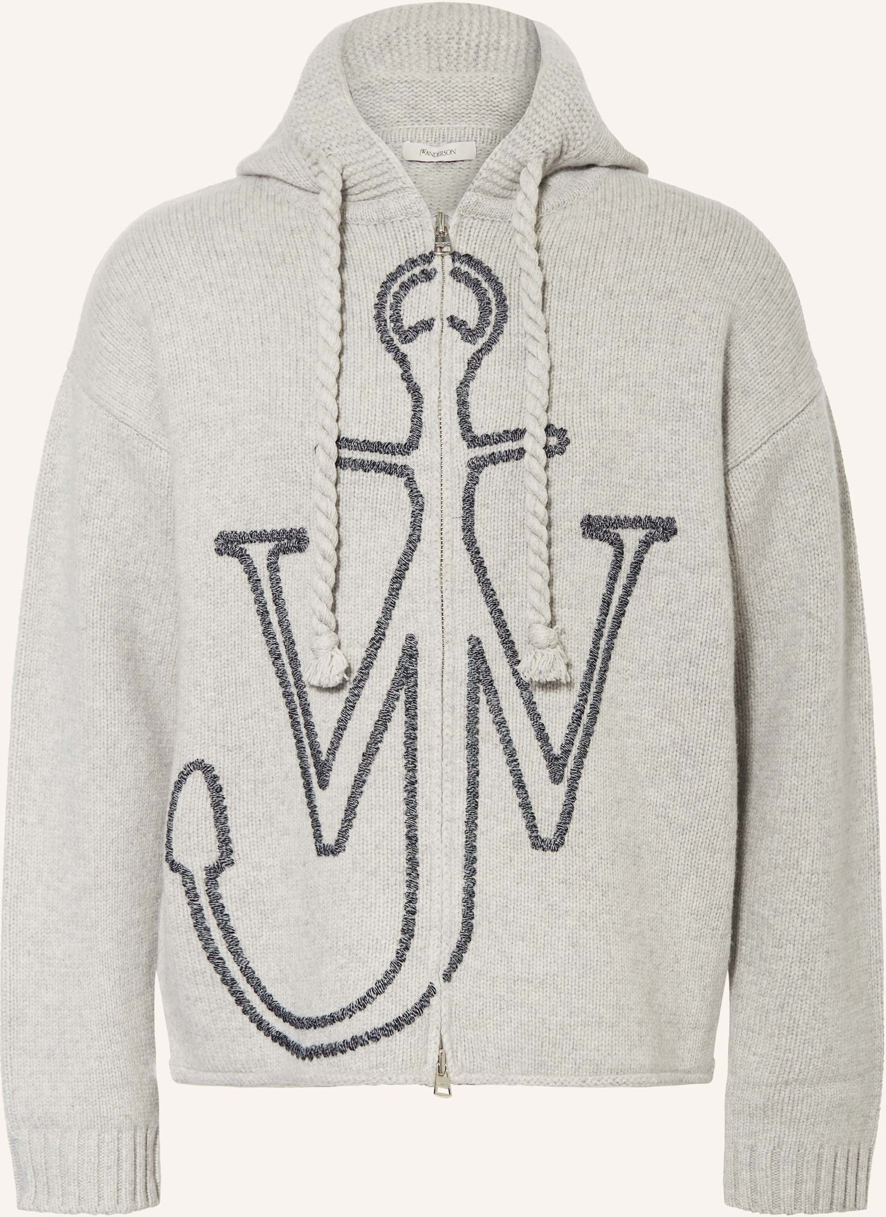 Jw Anderson Strickjacke grau
