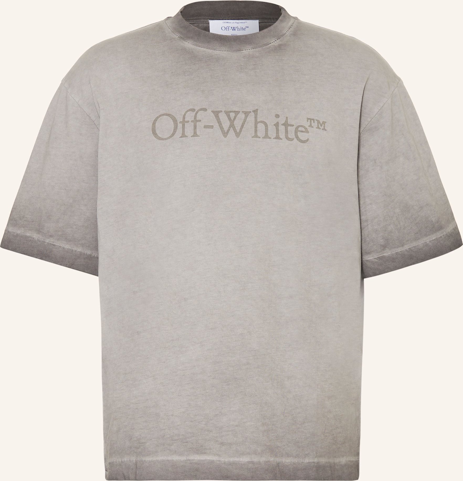 Off-White T-Shirt grau
