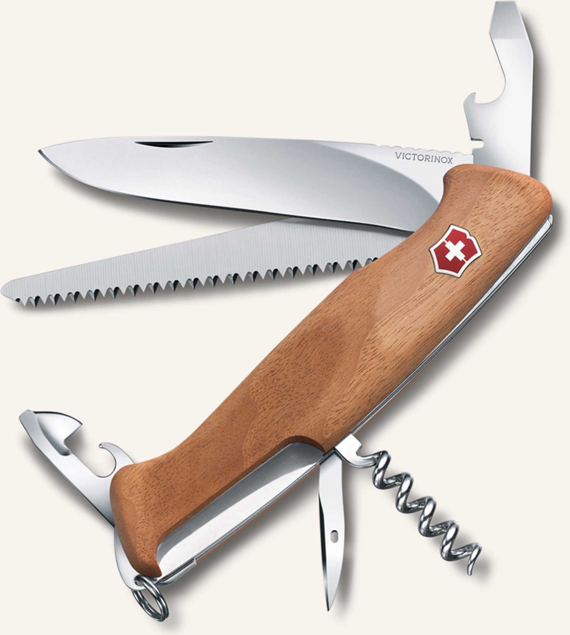Victorinox Taschenmesser Ranger 55 Wood braun